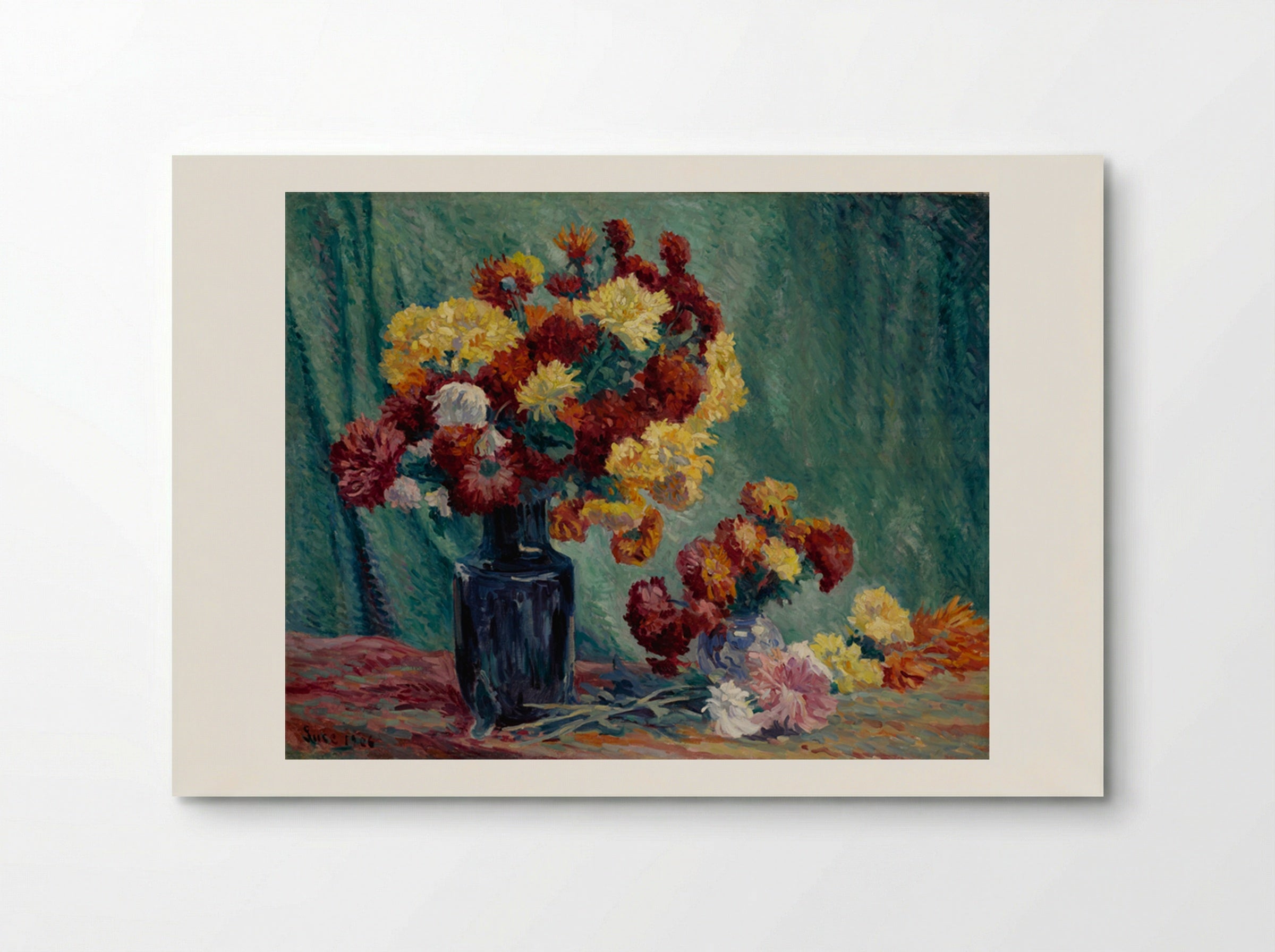 Nature Morte Aux Fleurs - Maximilien Luce - Poster
