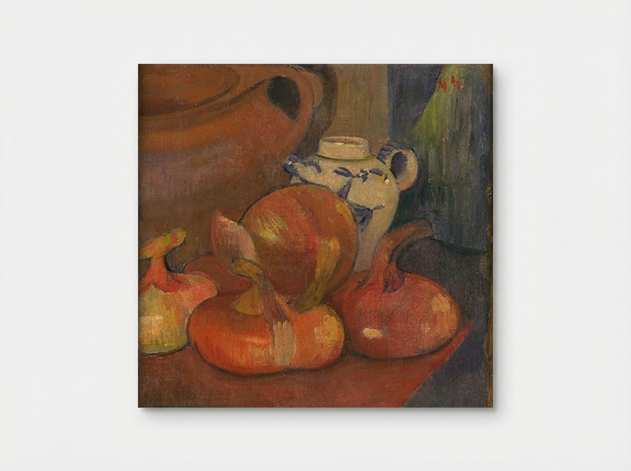 Nature morte, Pichet et Oignons - Meijer de Haan - Poster