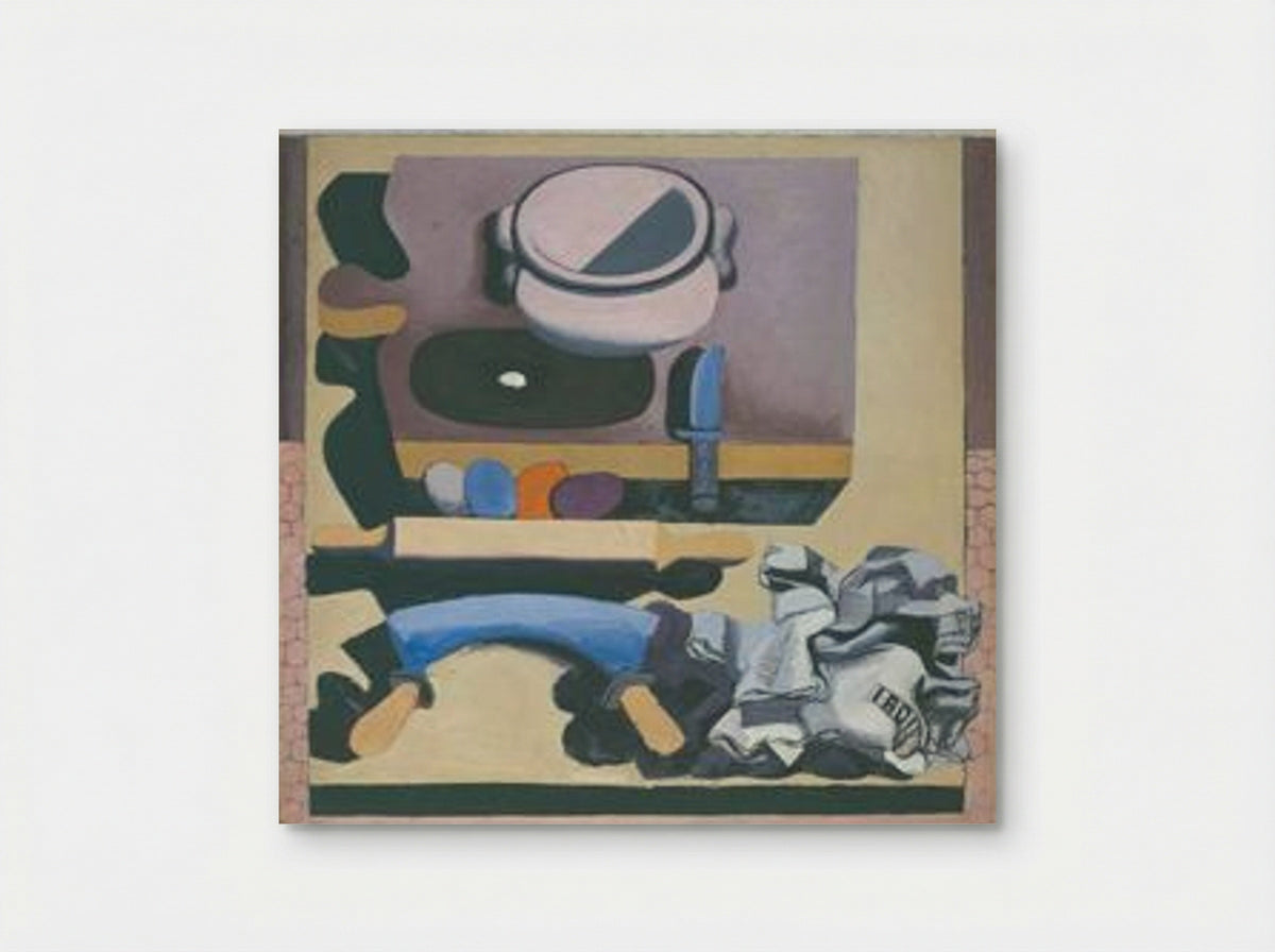 Nature morte au hachoir - Le Corbusier - Poster