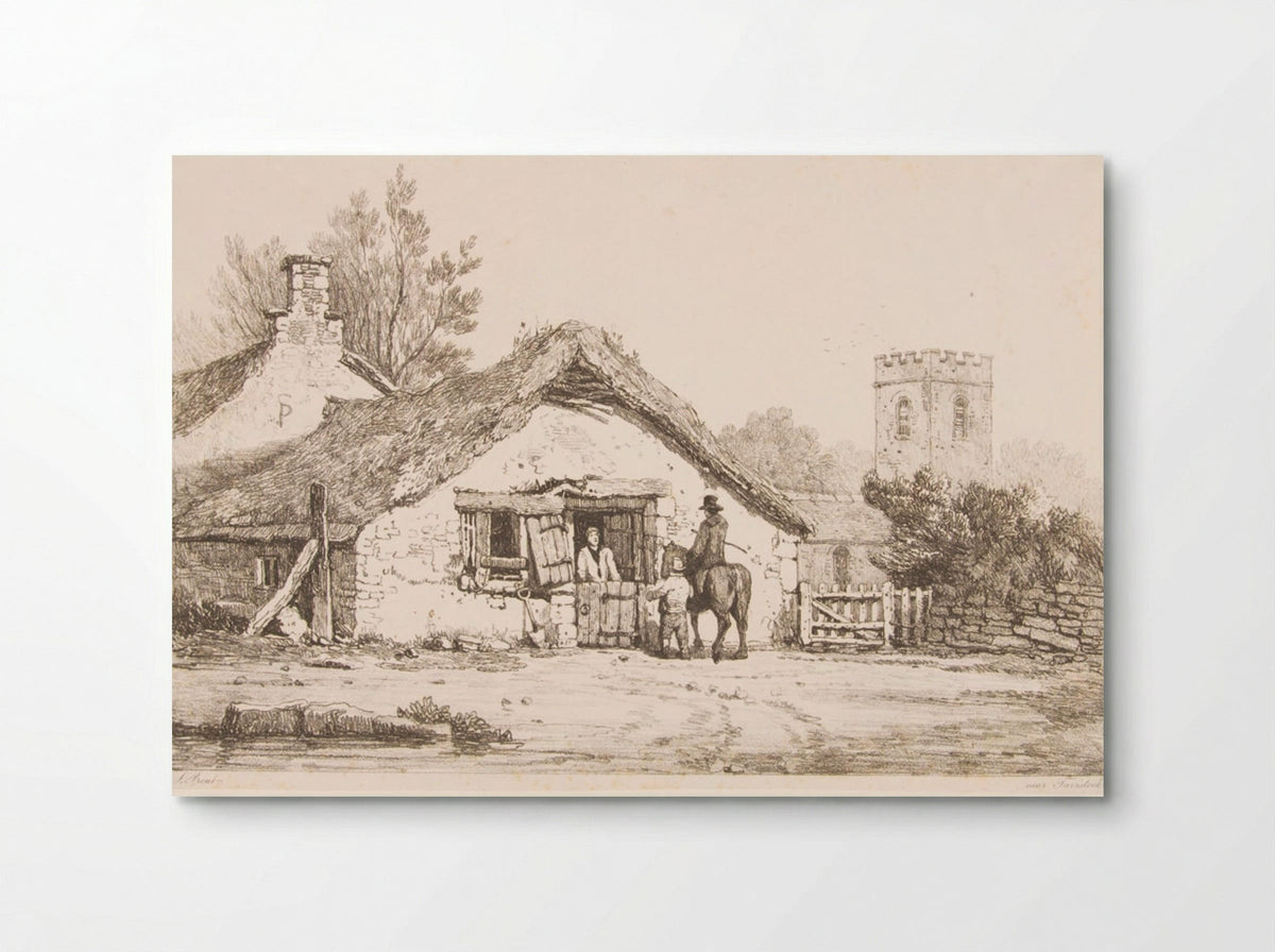 Near Tavistock - Samuel Prout - Poster