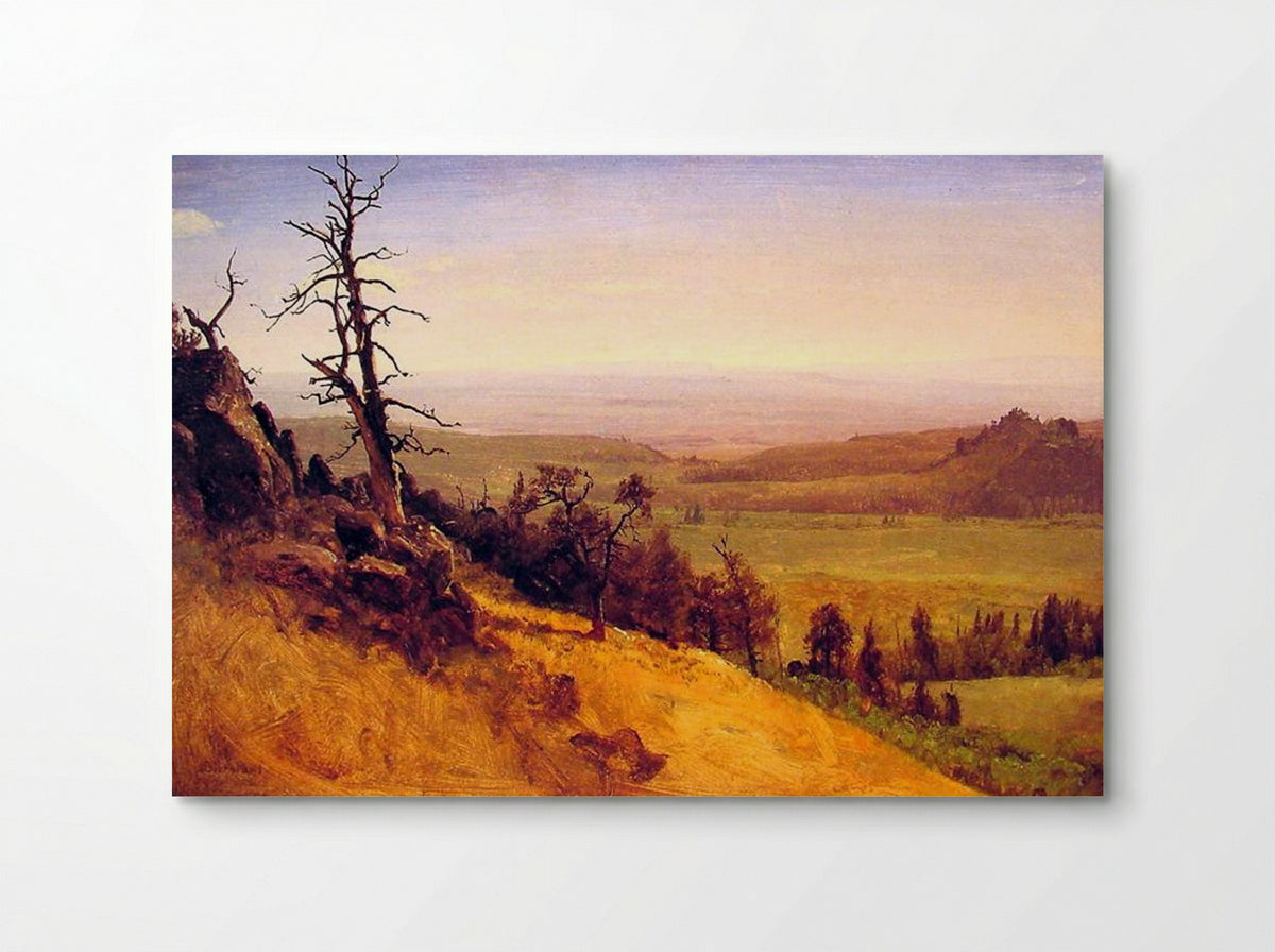 Nebraska Wasatch Mountains - Albert Bierstadt - Poster