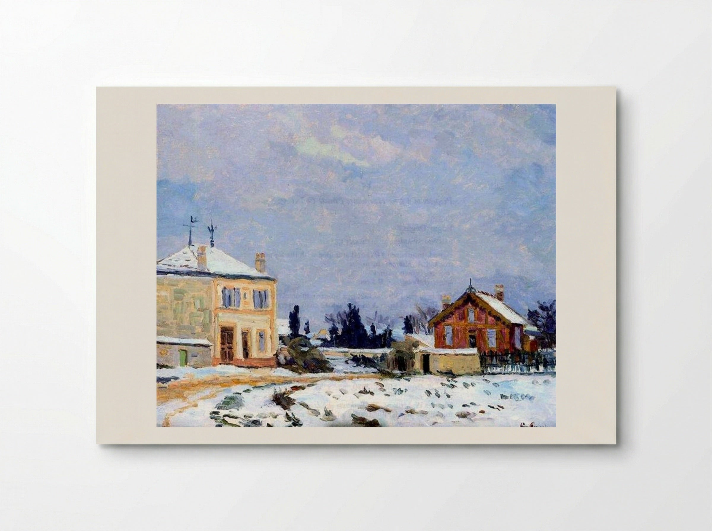 Neige - Armand Guillaumin - Poster