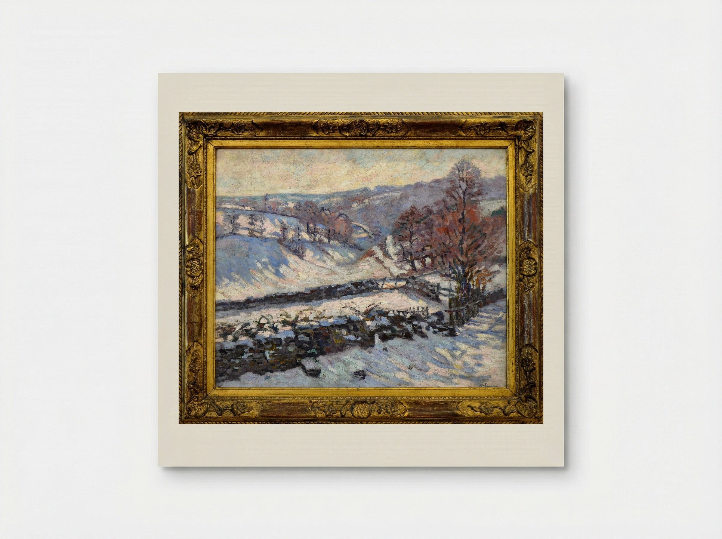 Neige - Armand Guillaumin - Poster