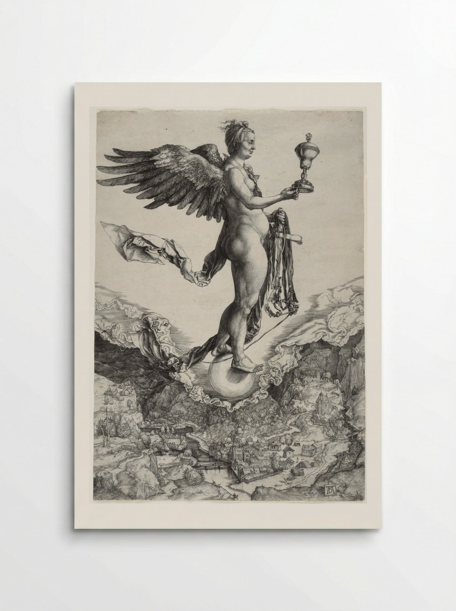Nemesis (The Great Fortune) - Albrecht Dürer - Poster