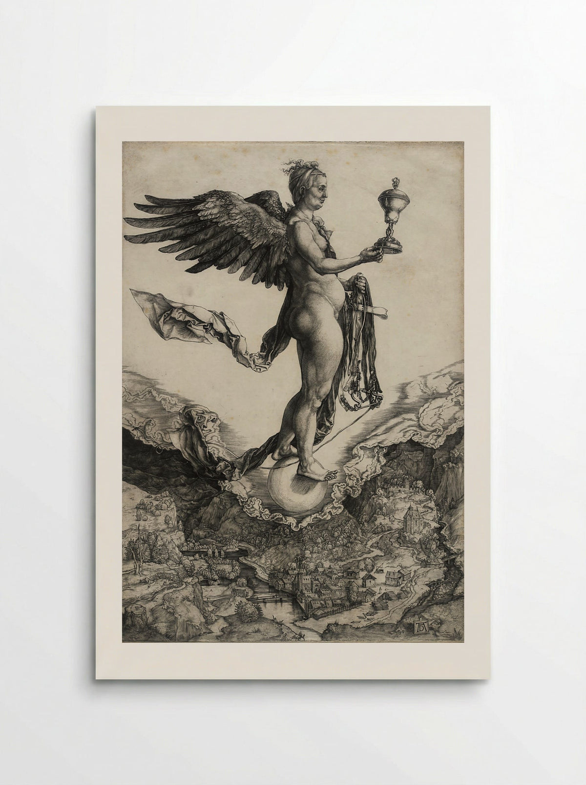 Nemesis (The Great Fortune) - Albrecht Dürer - Poster