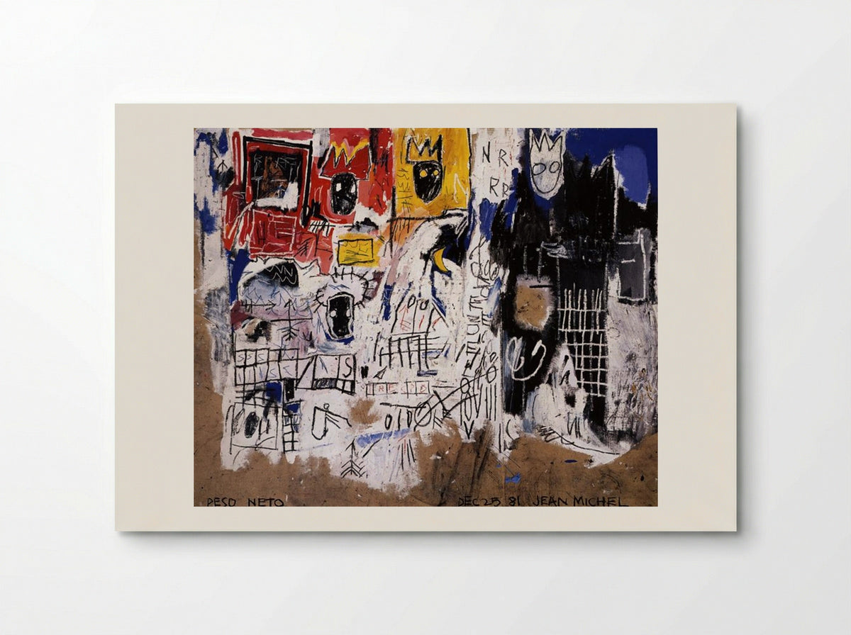 Net Weight - Jean-Michel Basquiat - Poster