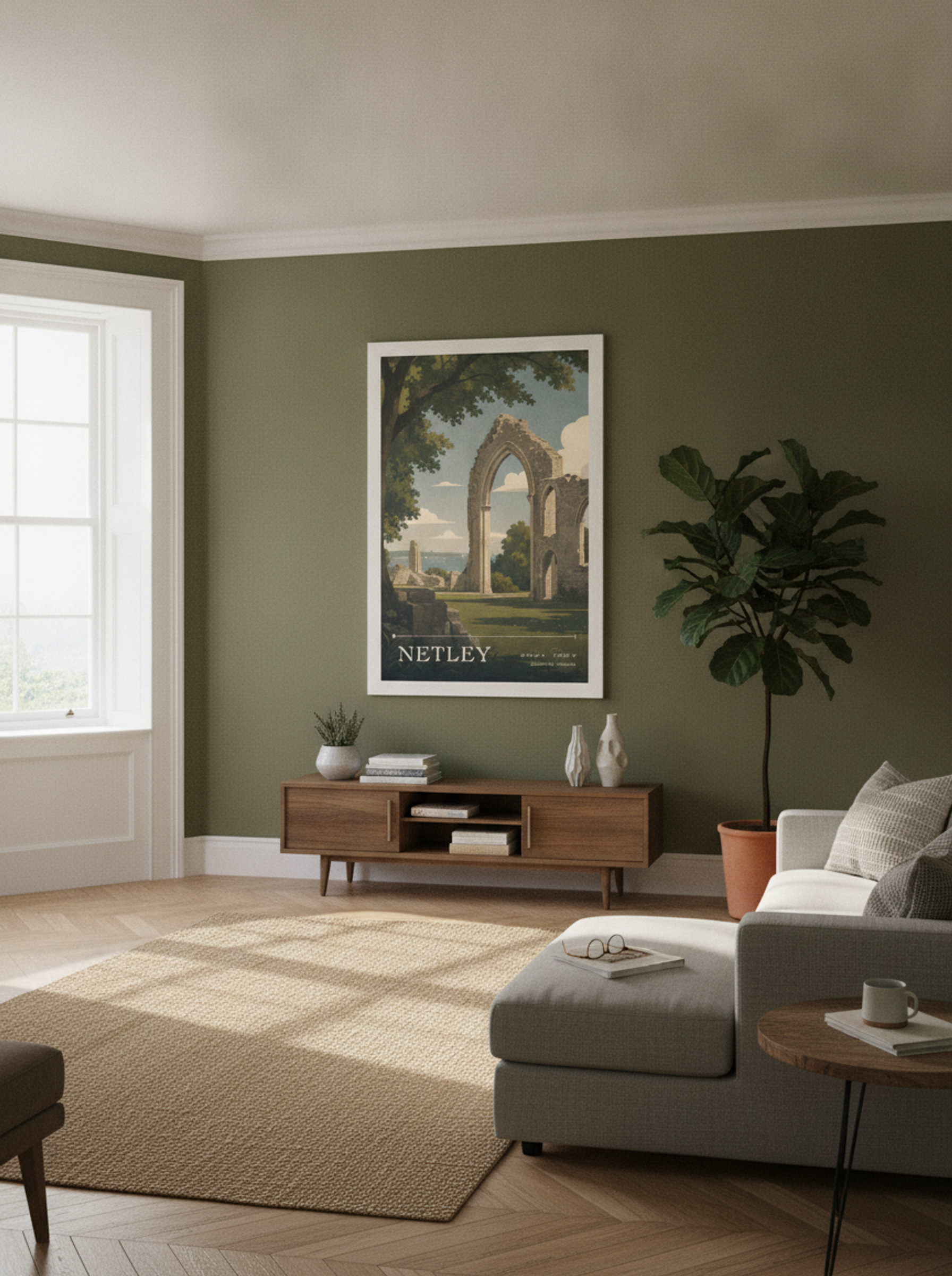 Netley Hampshire England Travel Poster - Lifestyle
