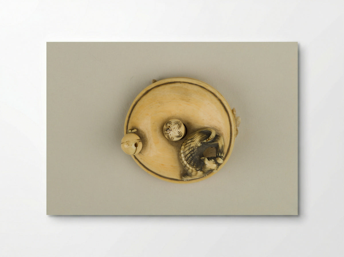 Netsuke (Carved Ivory Toggle) - Fine Art Print - Poster