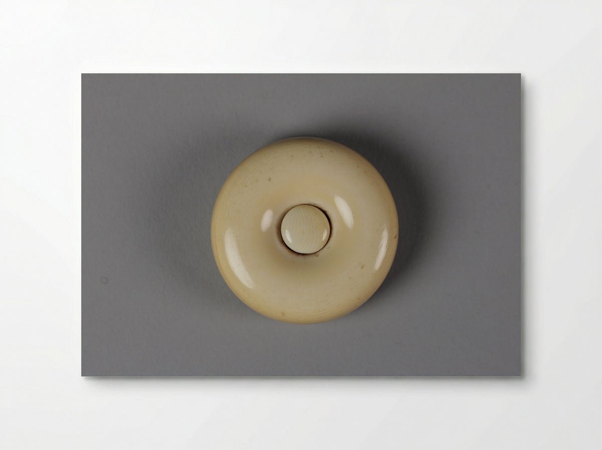 Netsuke (Manju-style Toggle) - Fine Art Print - Poster