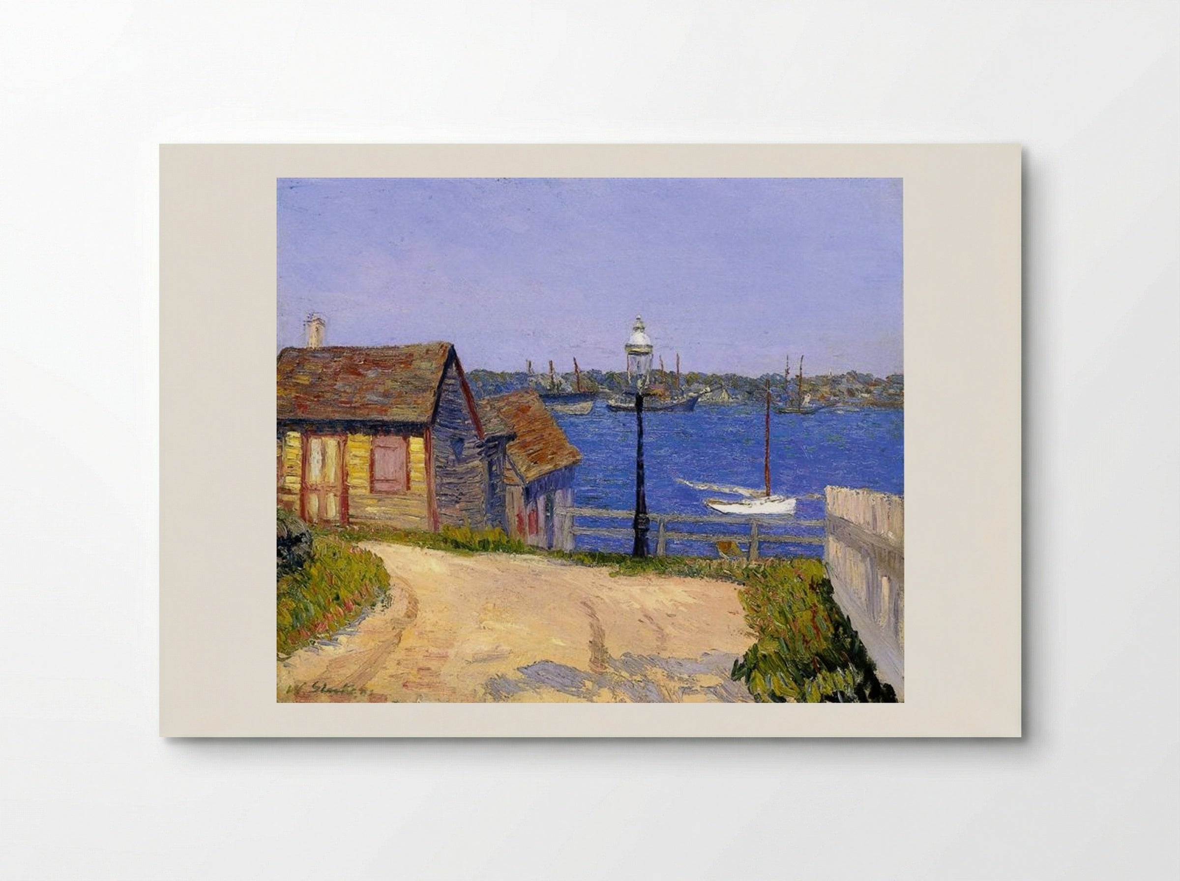 New Castle, New Hampshire - William James Glackens - Poster