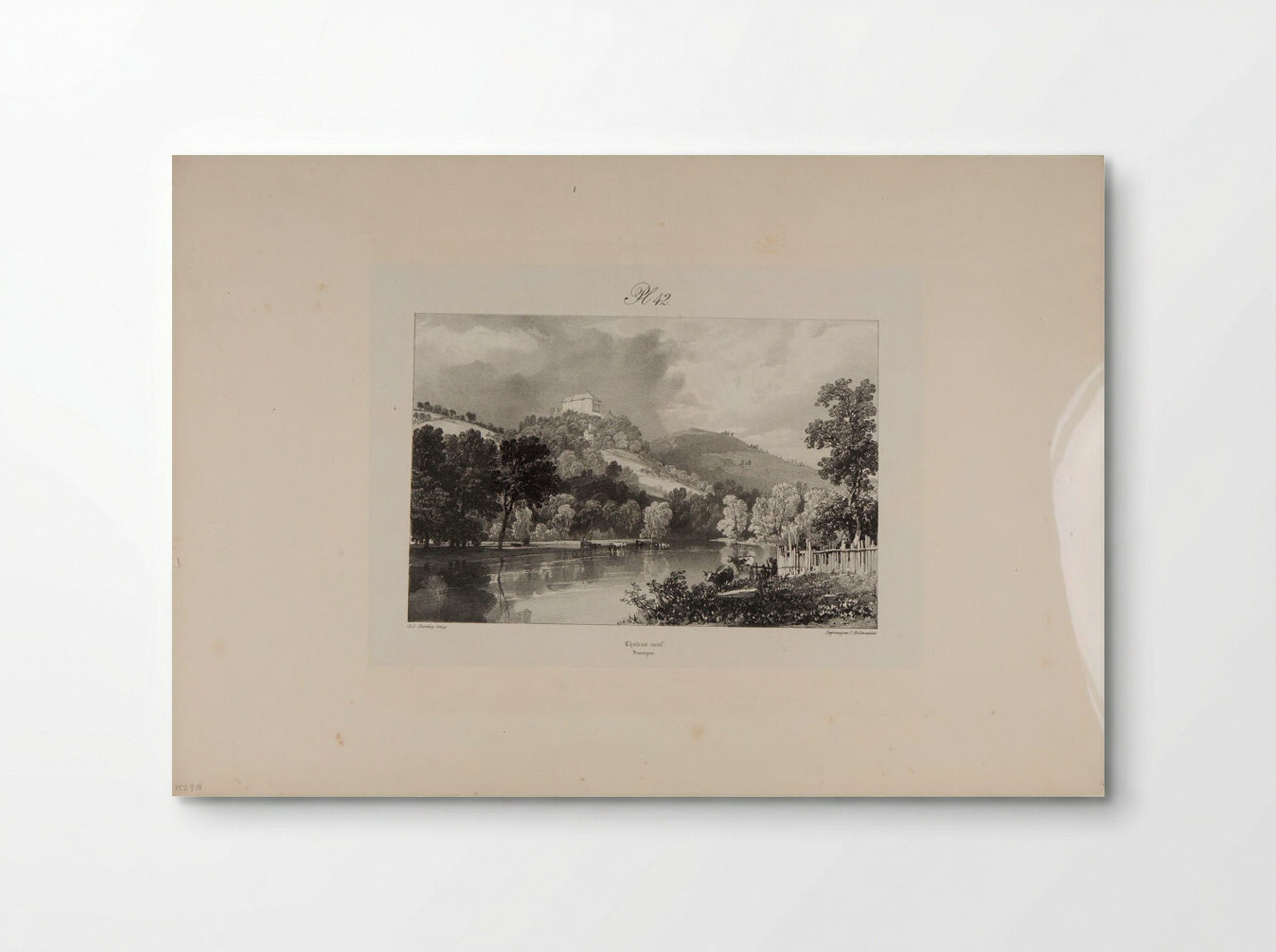 New Castle - James Duffield Harding - Poster