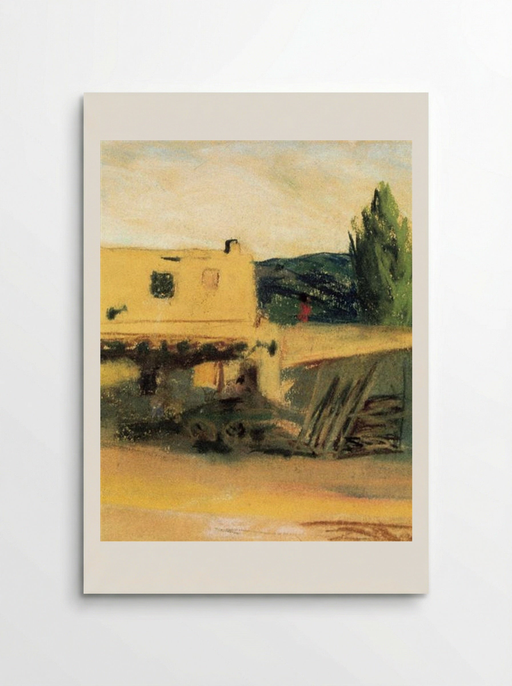New Mexican Landscape - Robert Henri - Poster