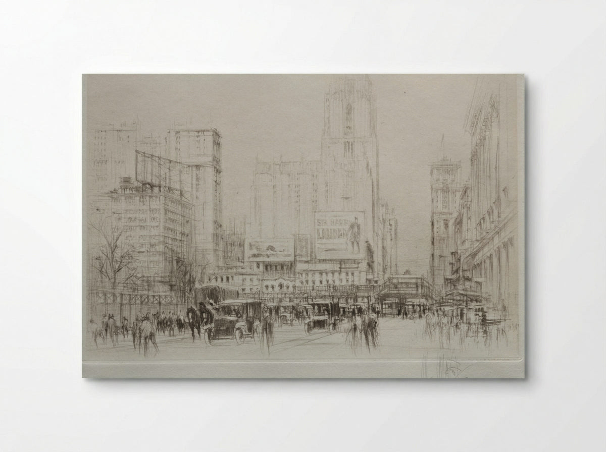 New York City: 42nd Street - William Walcot - Poster