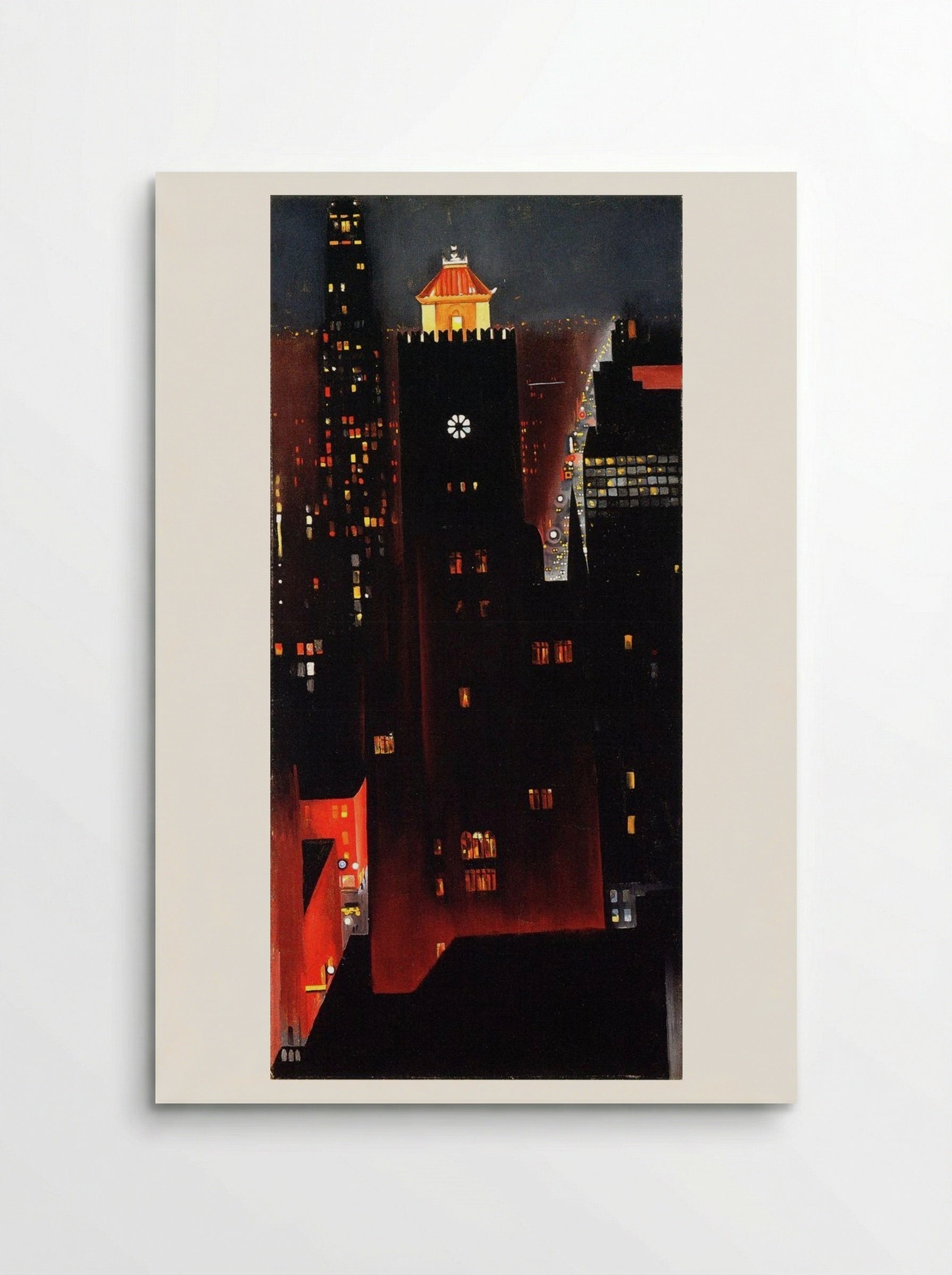 New York Night - Georgia O'Keeffe - Poster