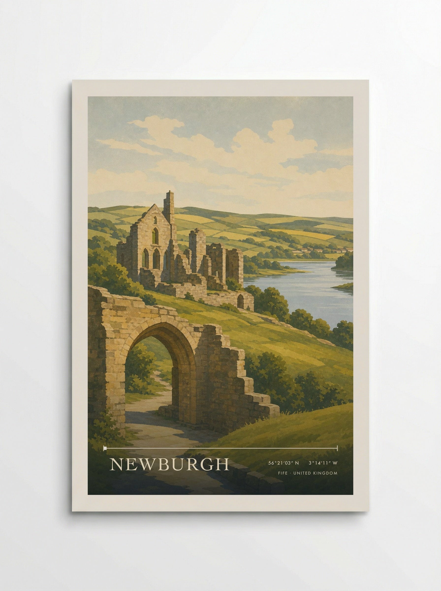 Newburgh Fife United Kingdom Travel Poster - Poster
