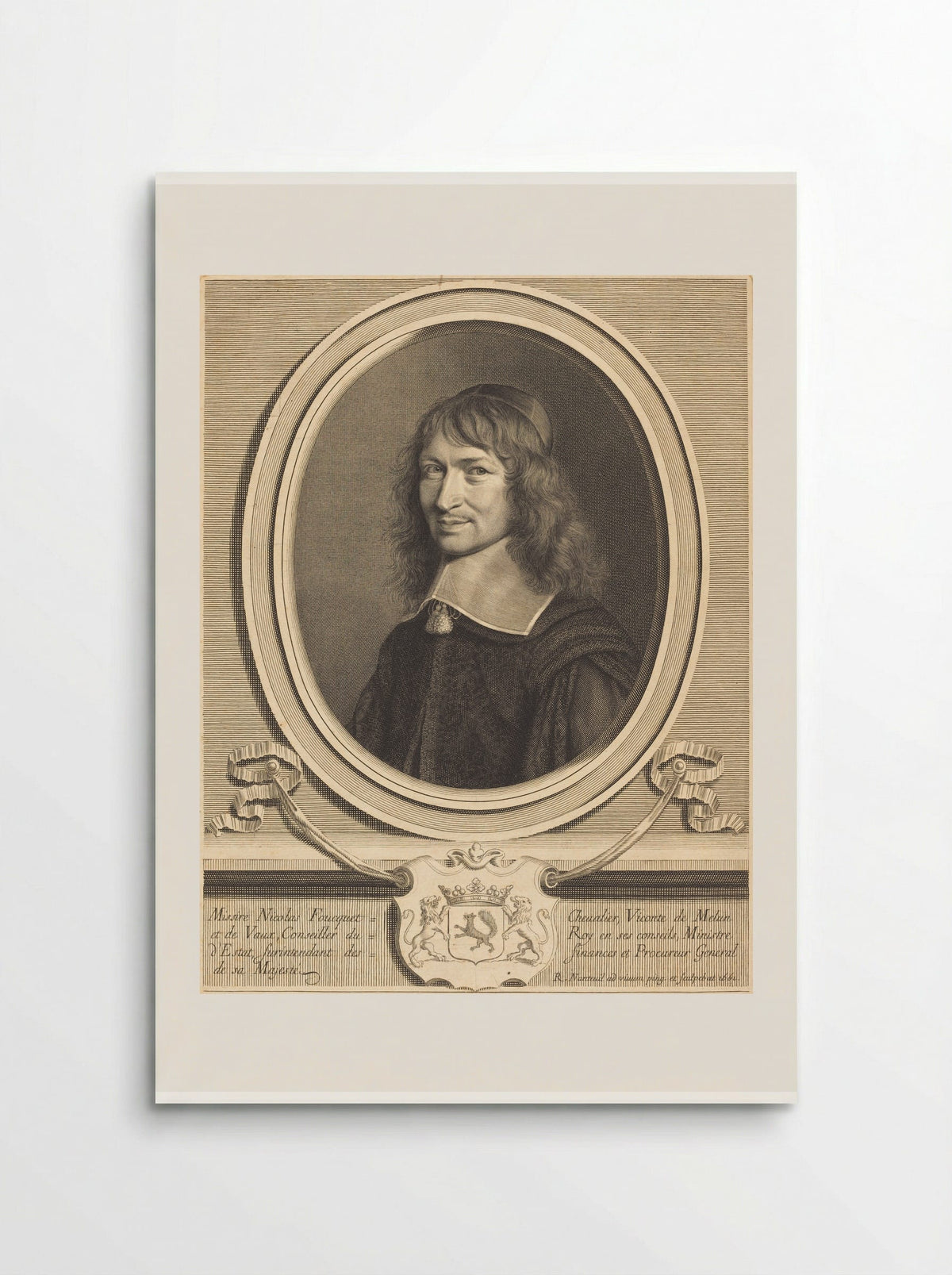 Nicolas Fouquet - Robert Nanteuil - Poster