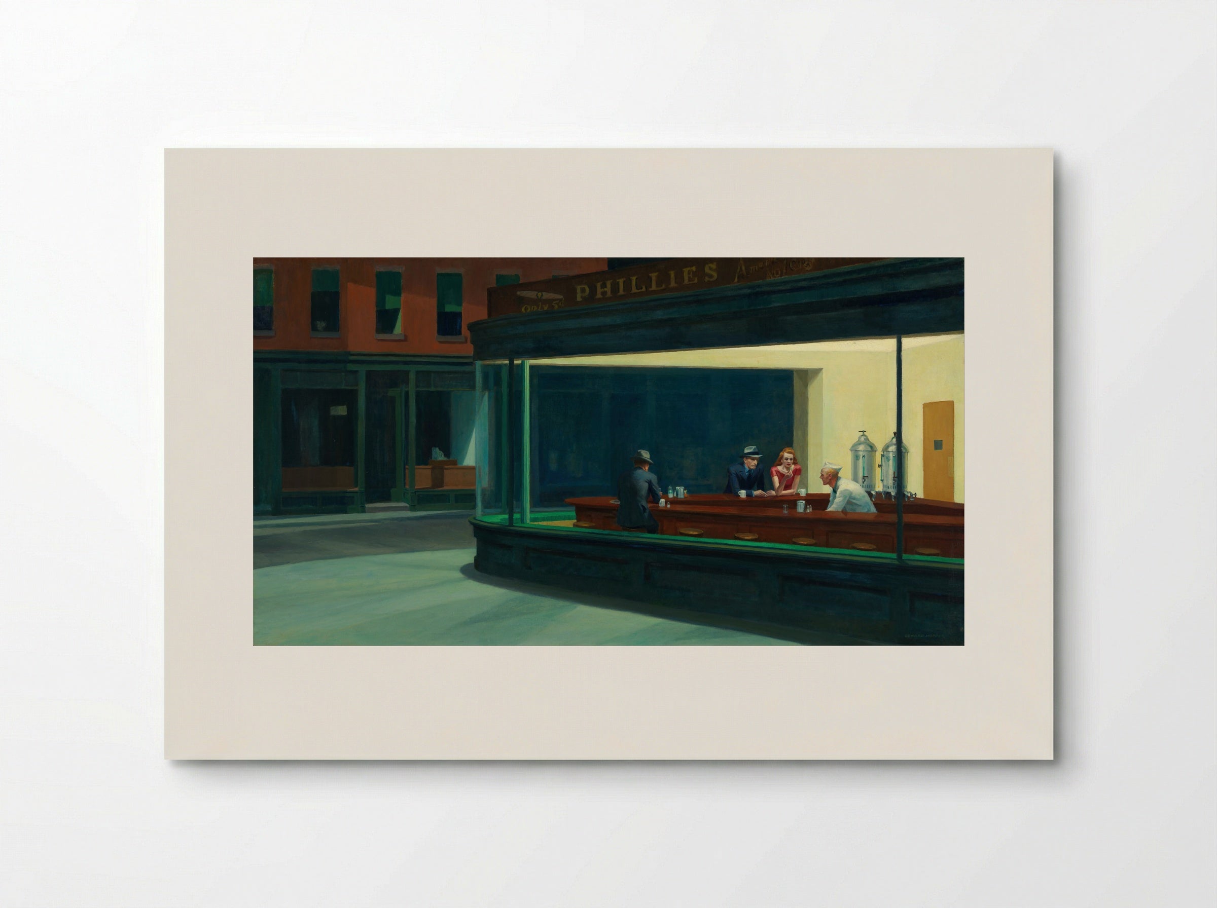Nighthawks - Edward Hopper - Poster