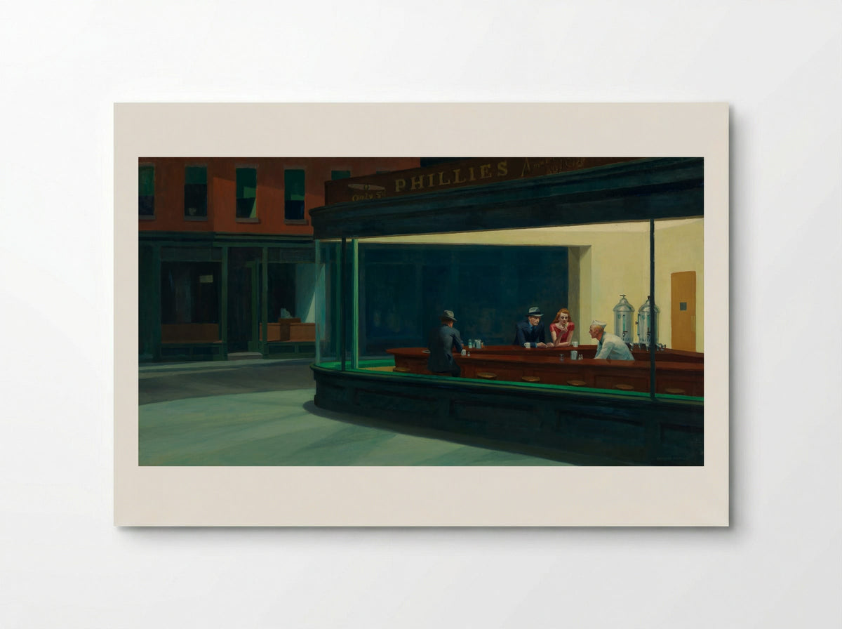 Nighthawks - Edward Hopper - Poster