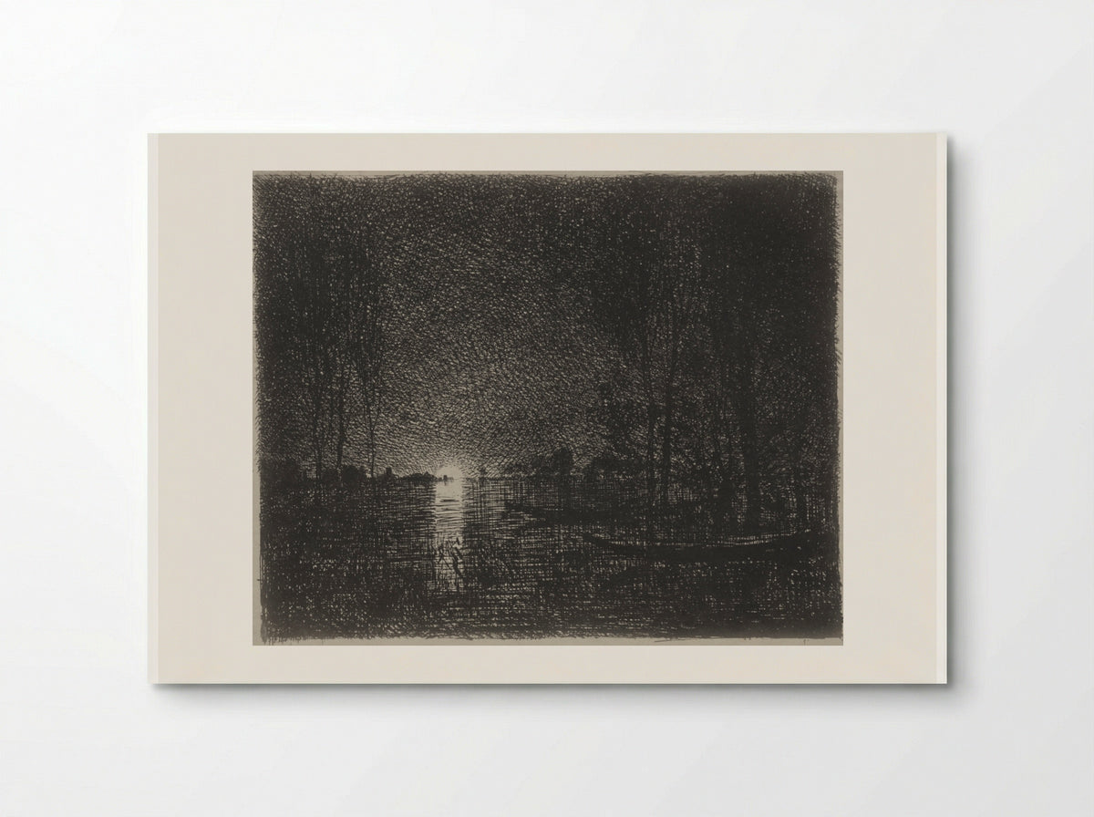 Nightpiece - Charles-François Daubigny - Poster