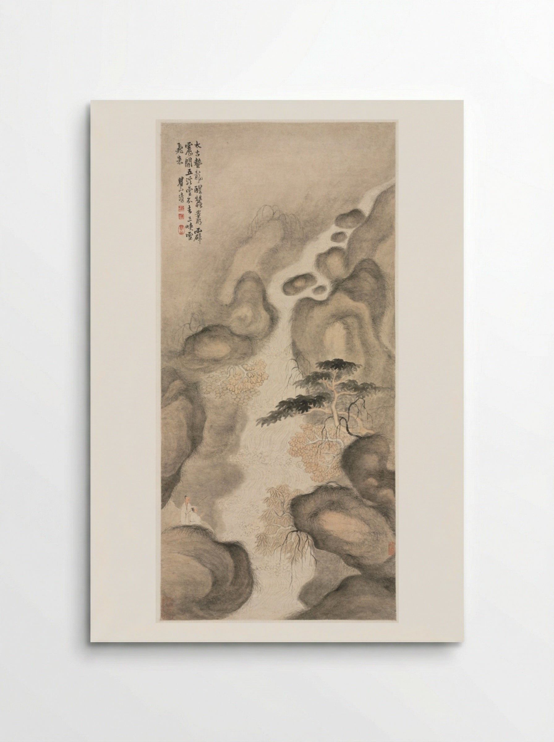 Nine Dragon Pool - Mei Qing - Poster