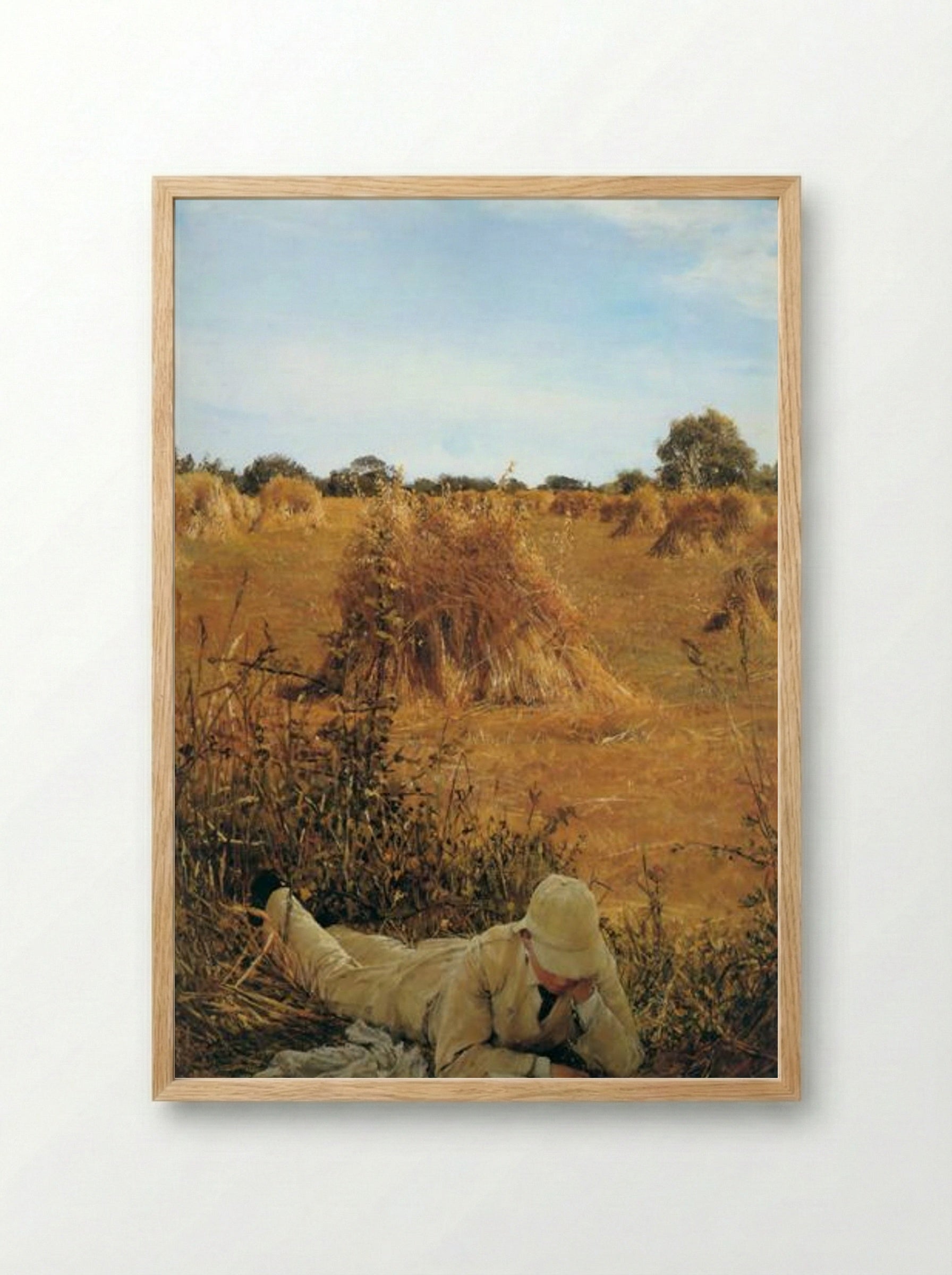 Ninety Four in the Shade - Sir Lawrence Alma-Tadema - Framed Print Wood