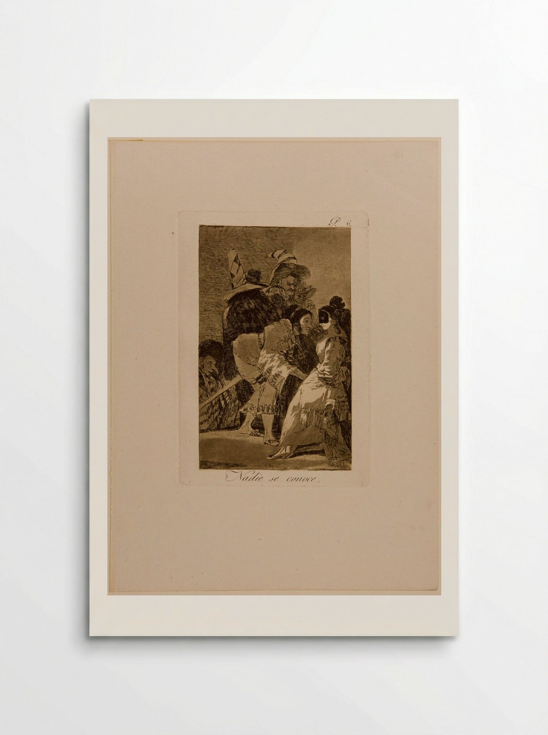 No One Knows Himself - Francisco José de Goya y Lucientes - Poster