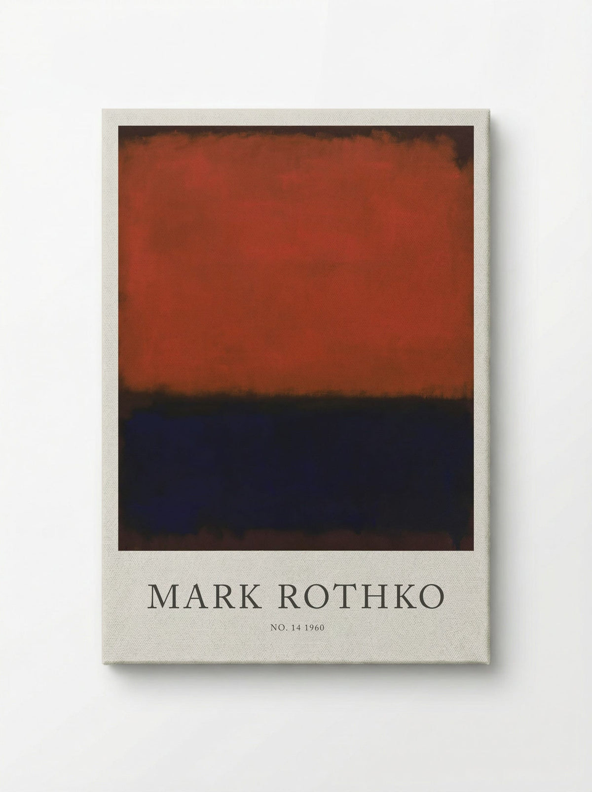 No. 14, 1960 - Mark Rothko - Canvas