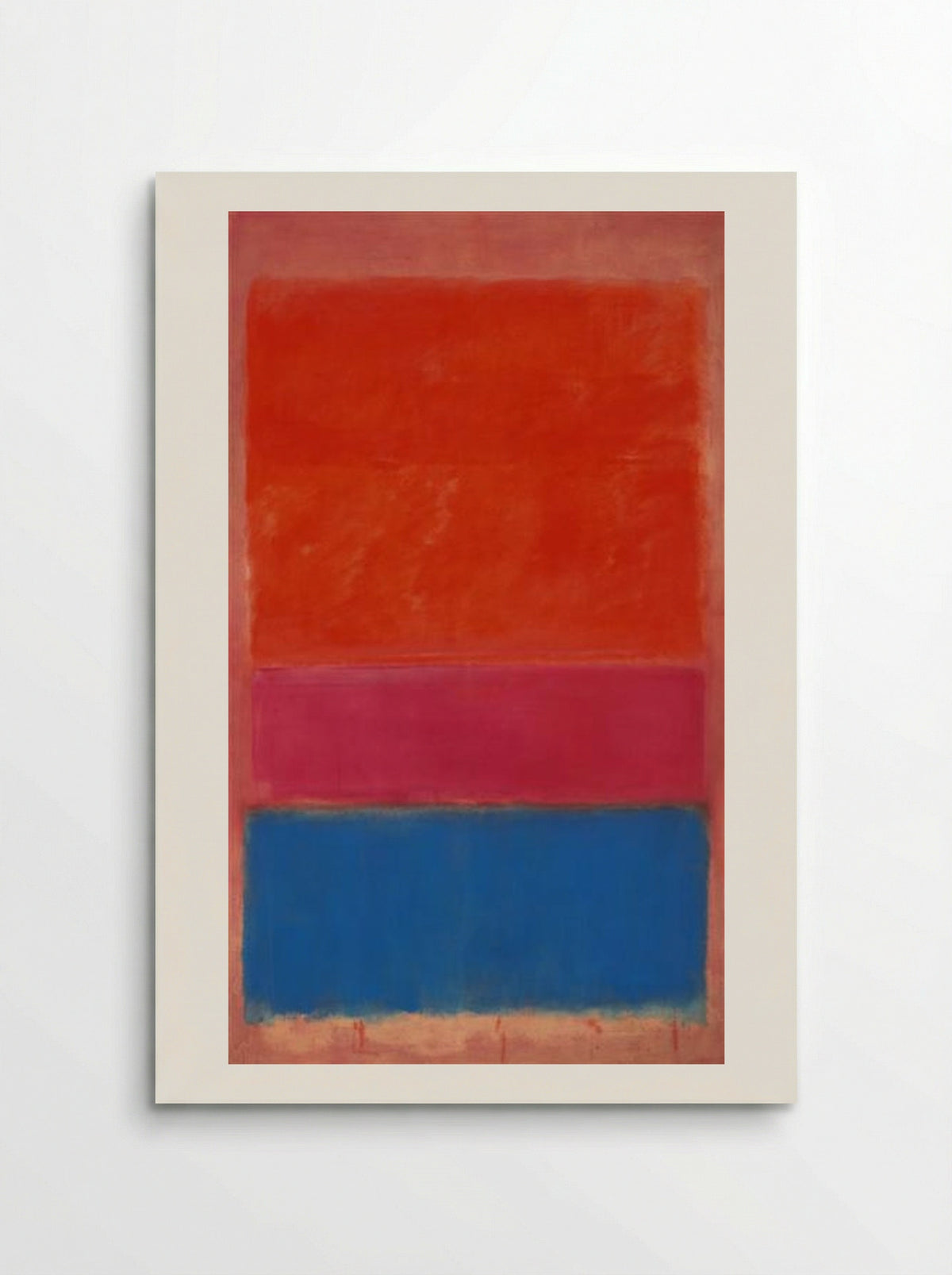 No. 1 (Royal Red and Blue) - Mark Rothko - Poster