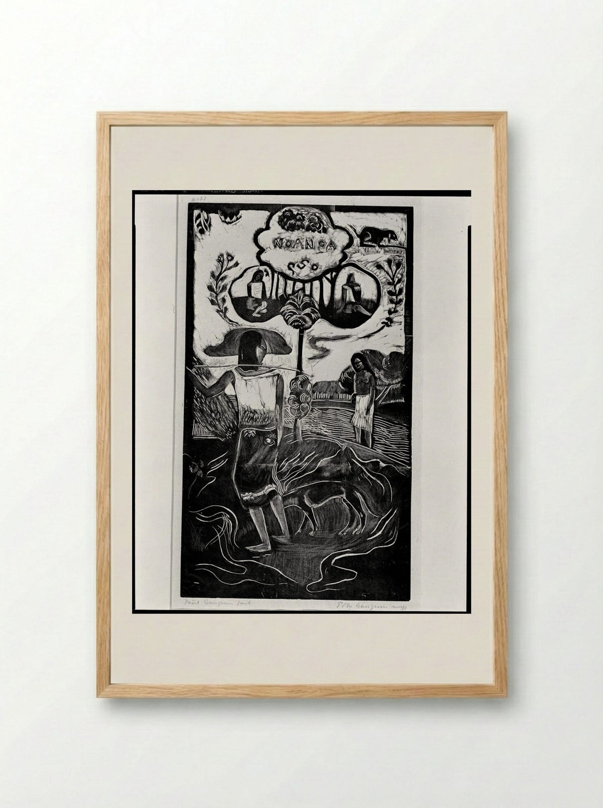 Noa Noa - Paul Gauguin - Framed Print Wood
