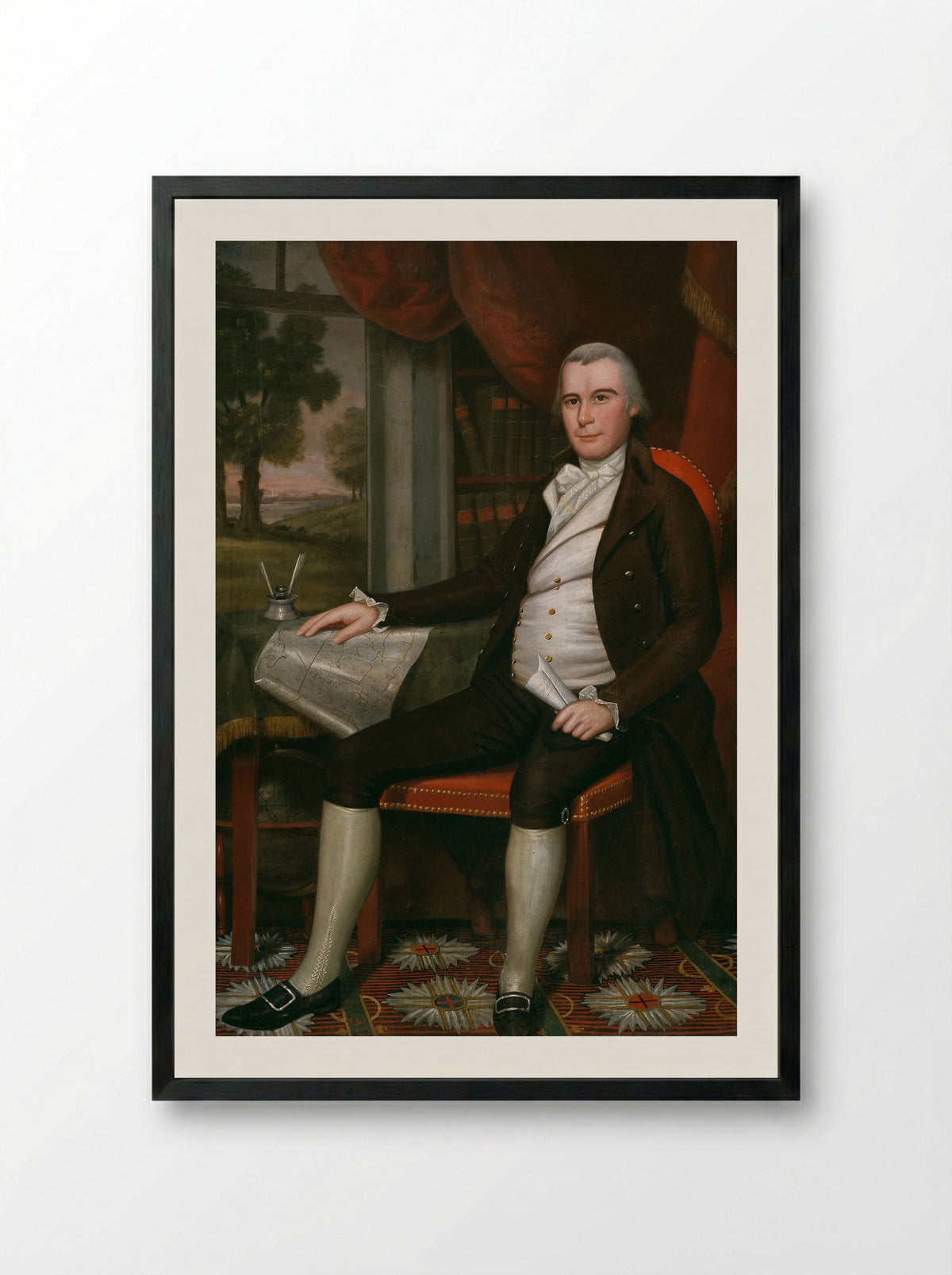 Noah Smith - Ralph Earl - Framed Print Black