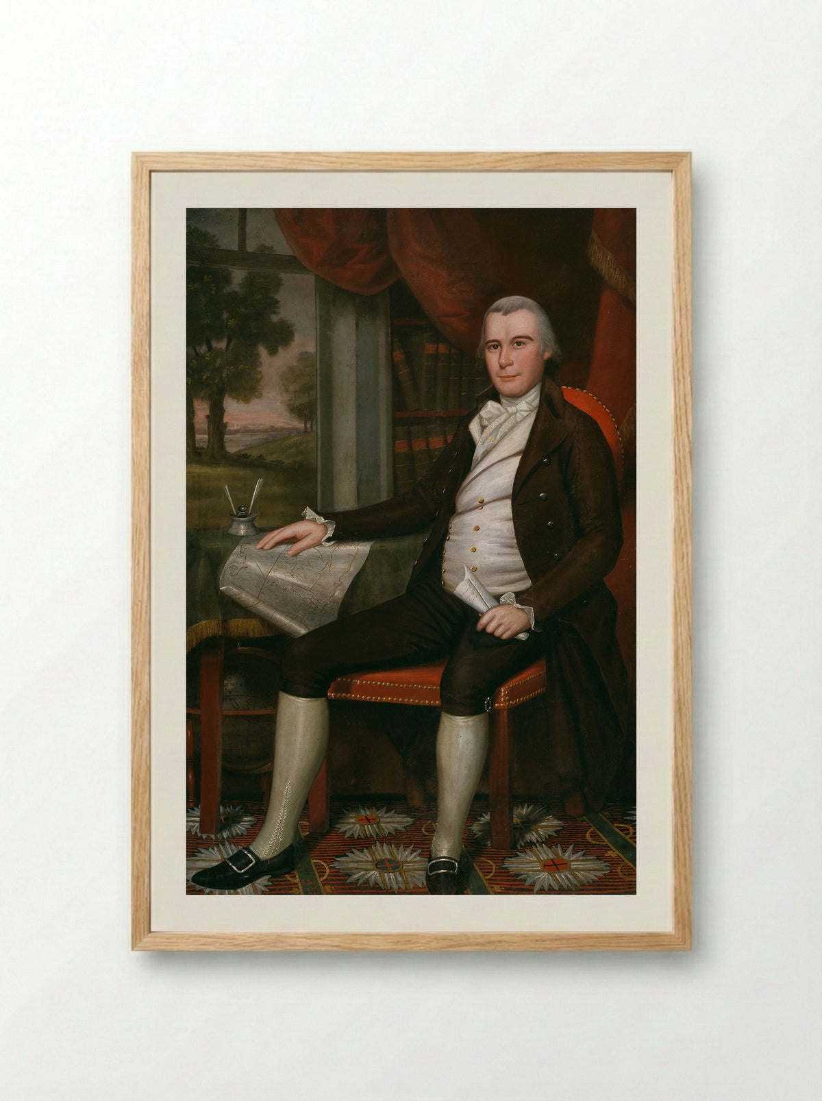 Noah Smith - Ralph Earl - Framed Print Wood