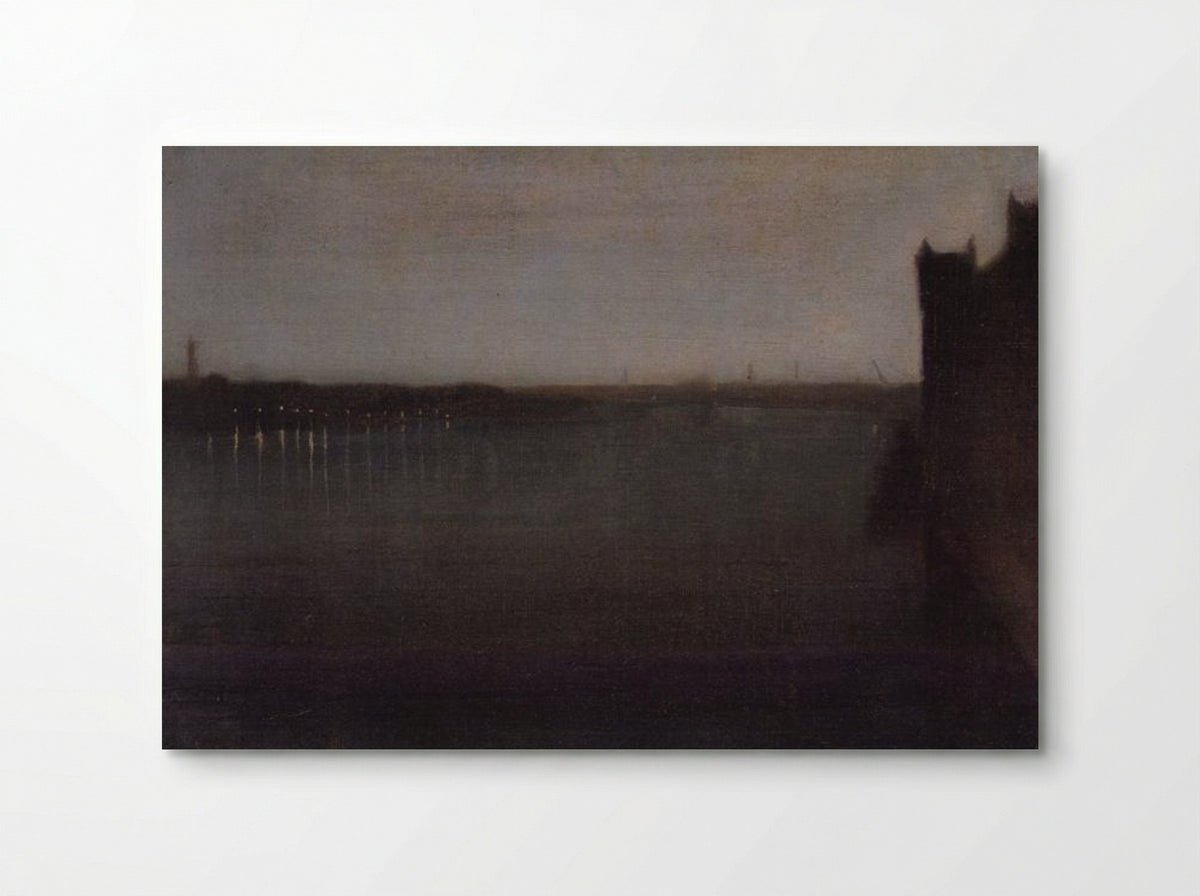 Nocturne, Grey and Gold - James McNeill Whistler - Poster