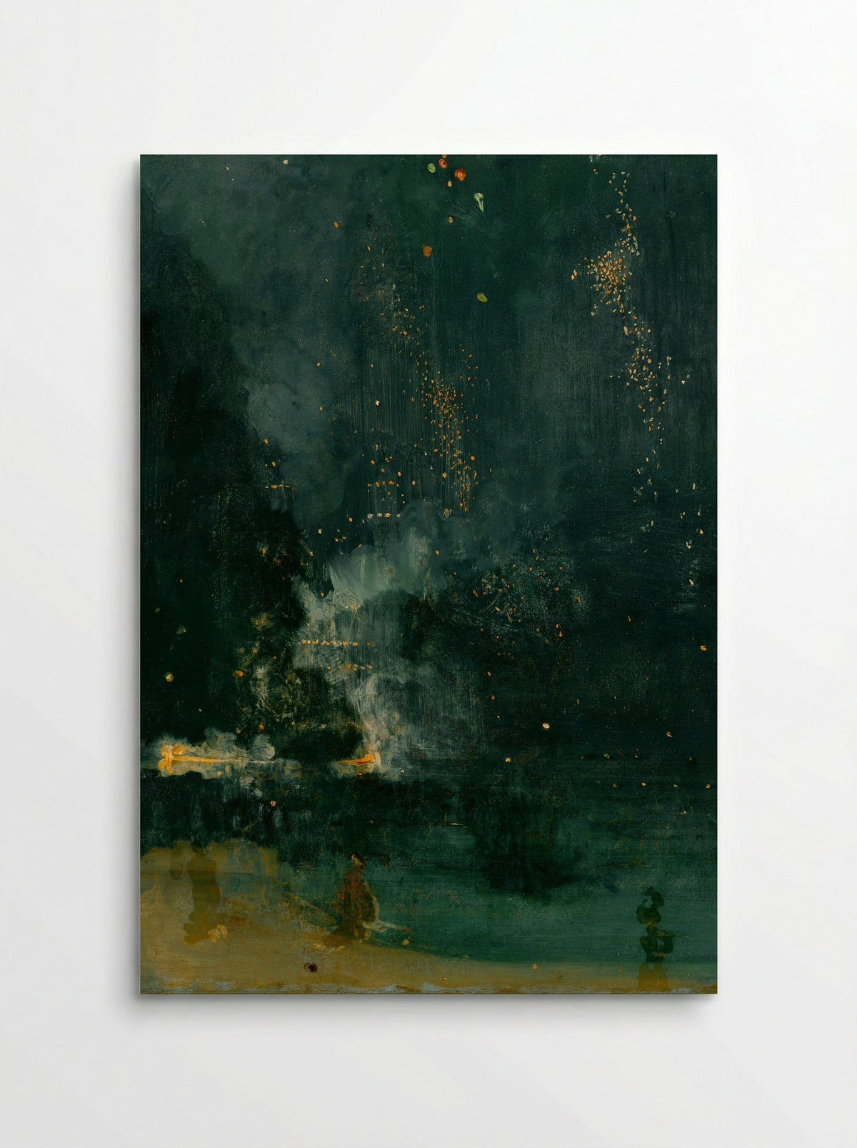 Nocturne in Black and Gold: The Falling Rocket - James McNeill Whistler - Poster