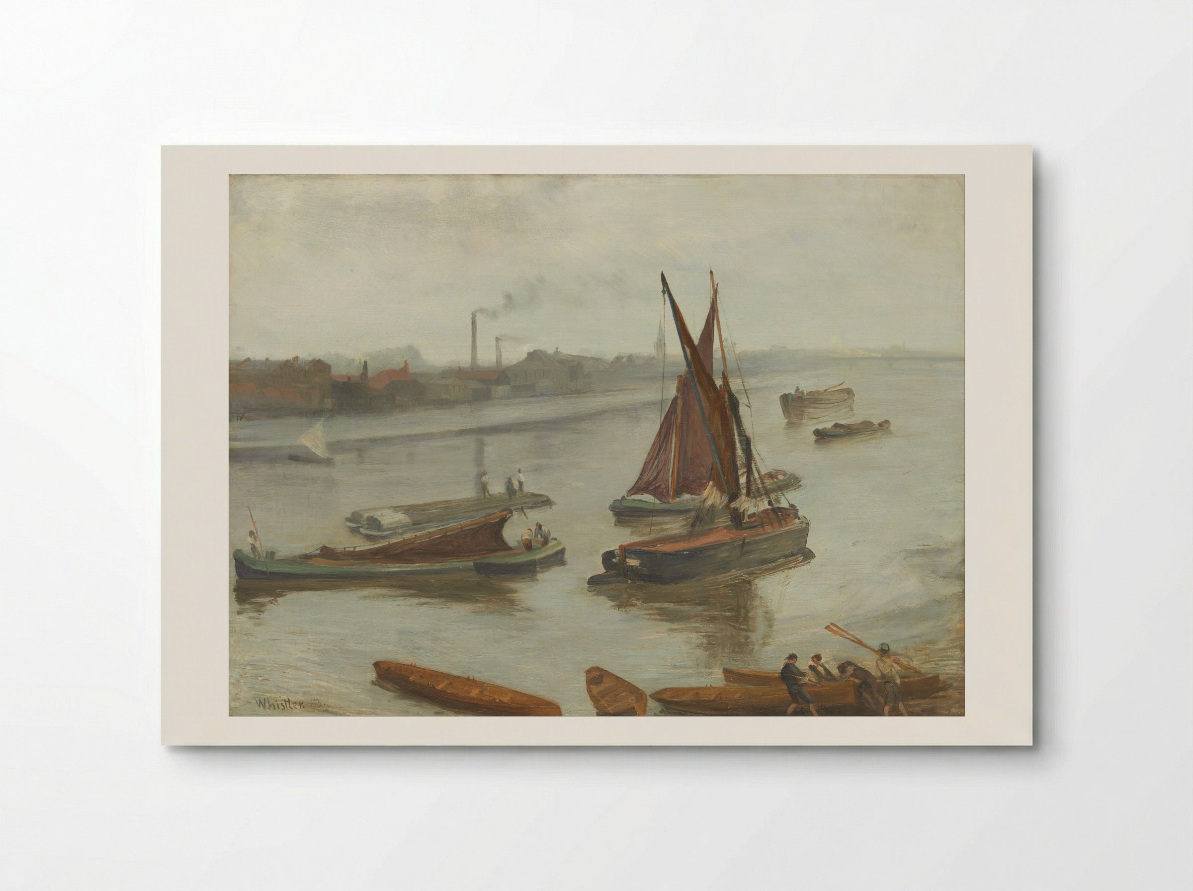 Nocturne: Palaces - James Abbott McNeill Whistler - Poster