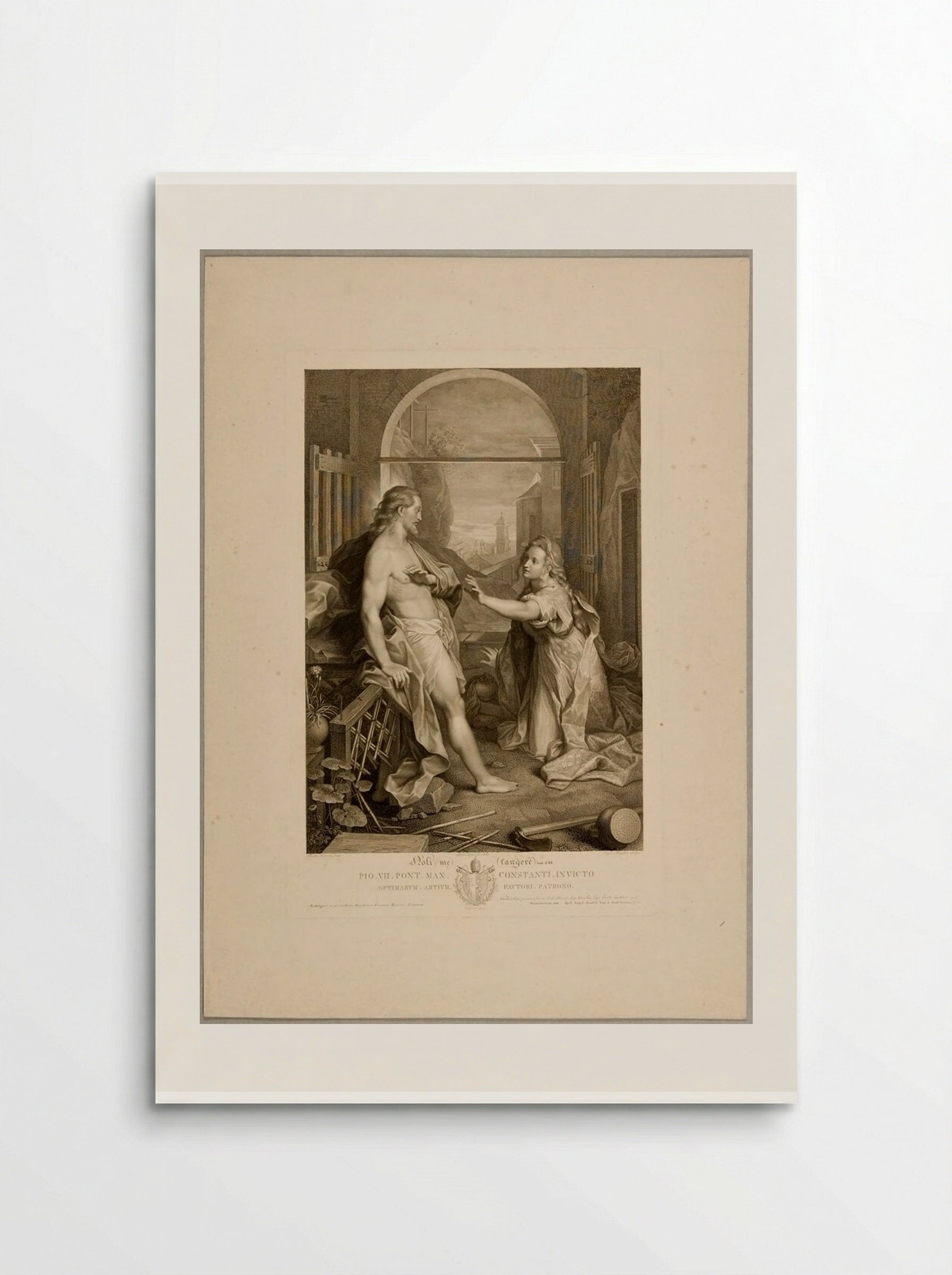 Noli me tangere - Raphael Morghen - Poster