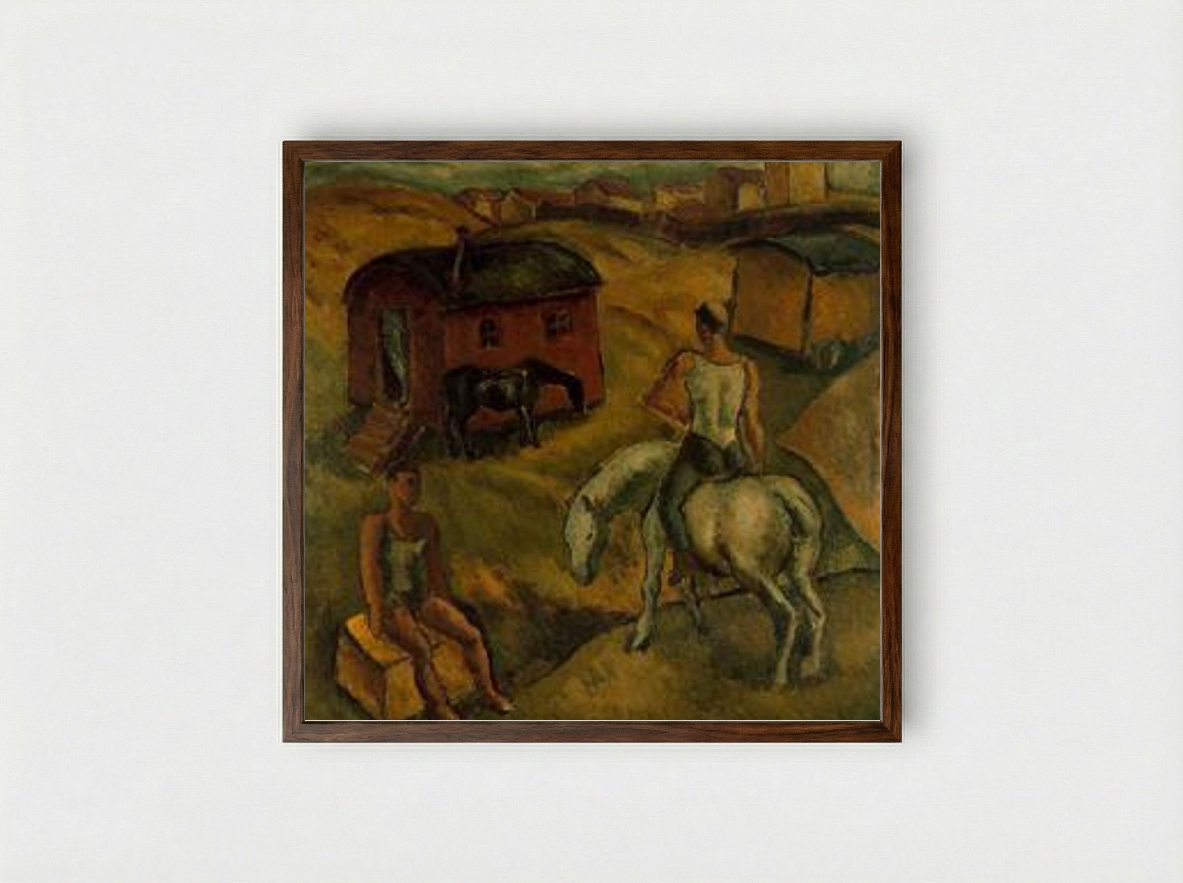Nonsense - Arturo Souto - Framed Print Dark Wood
