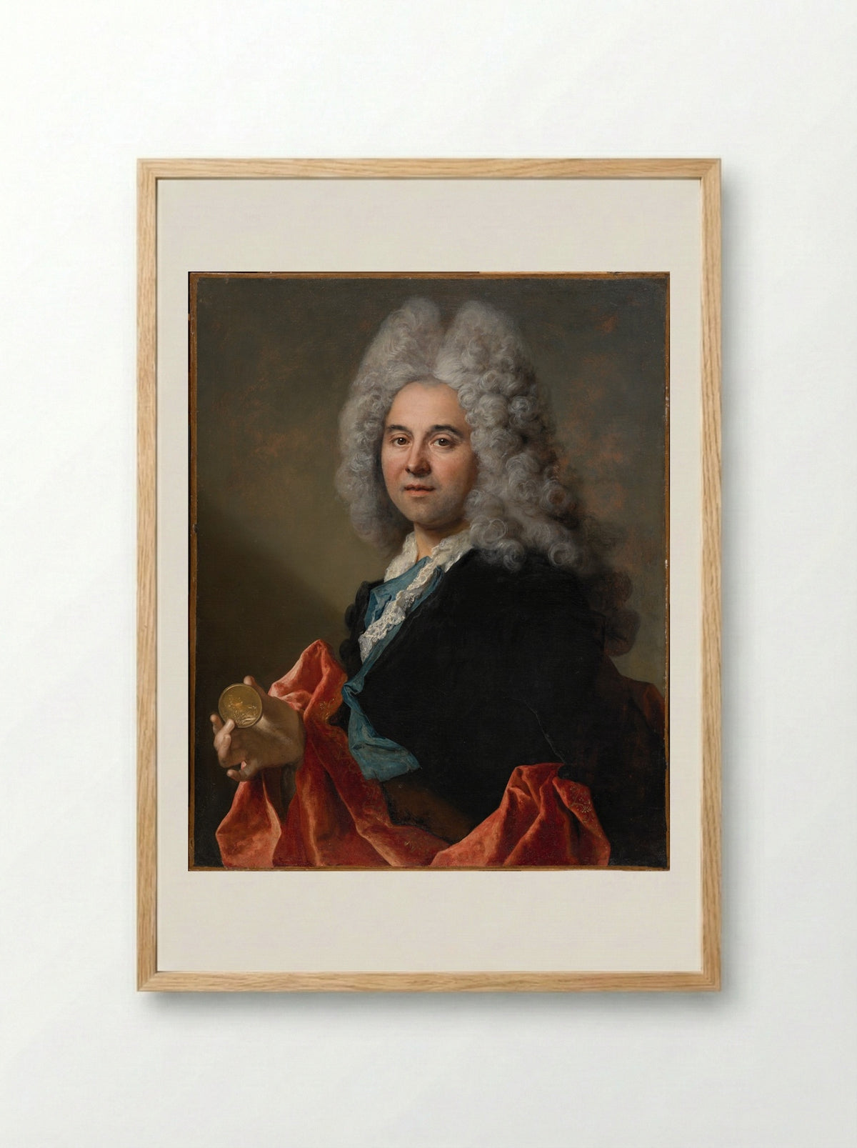 Norbert Roettiers - Nicolas de Largillière - Framed Print Wood