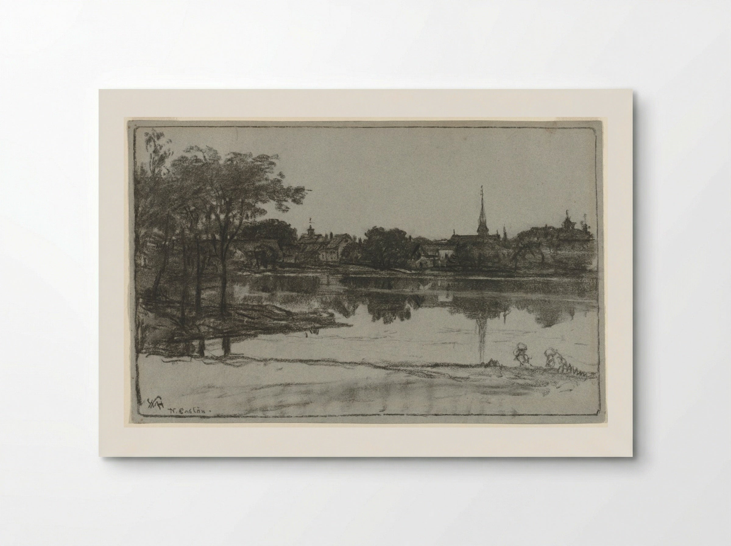 North Easton, Massachusetts - William Morris Hunt - Poster