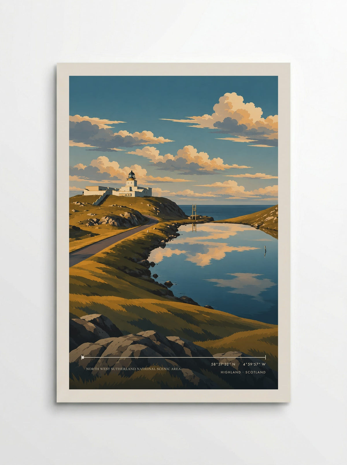 North West Sutherland National Scenic Area, Highland | Travel Poster - Poster