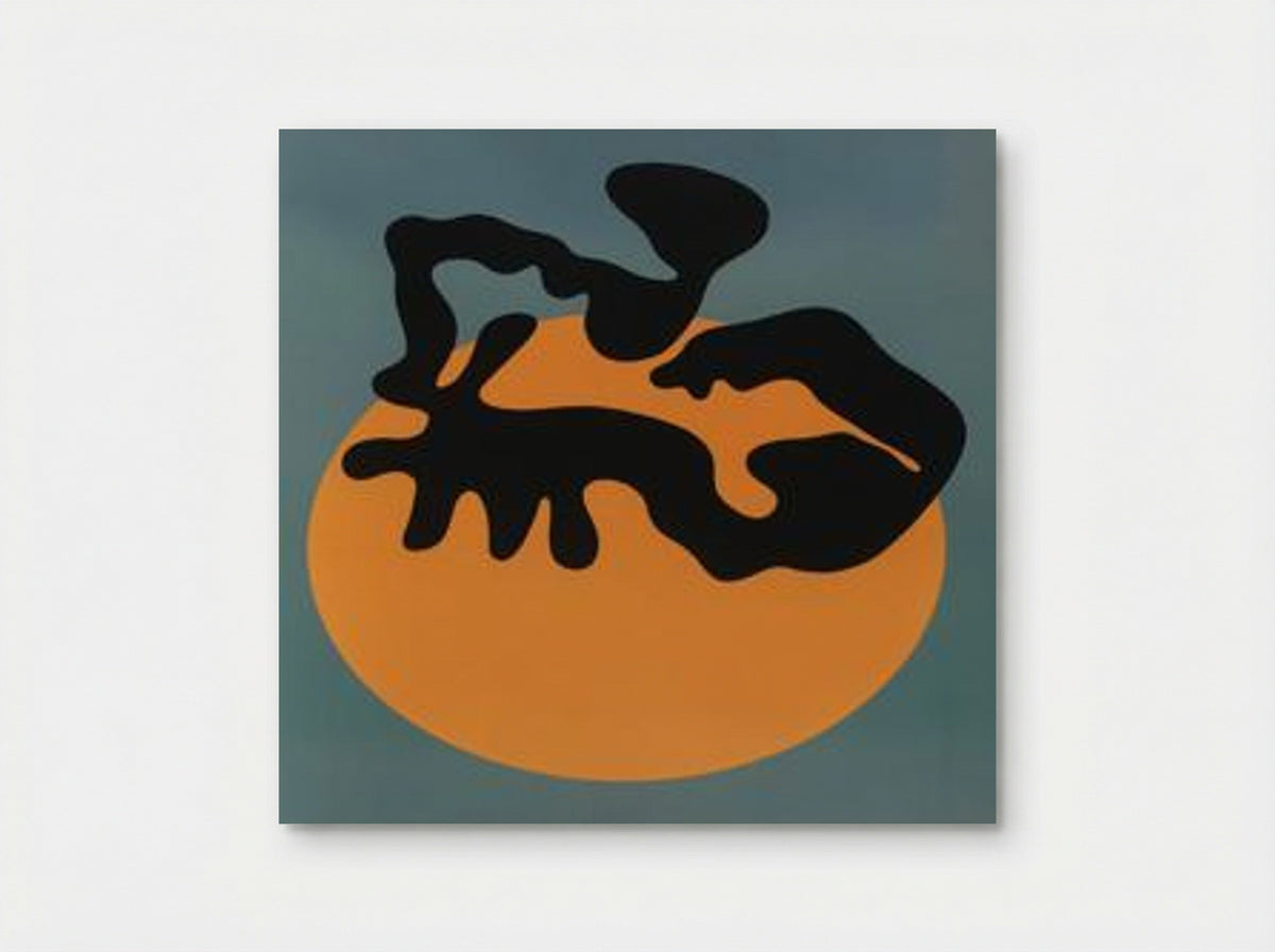 Not far from the sun, the moon and the stars - Jean Arp - Poster