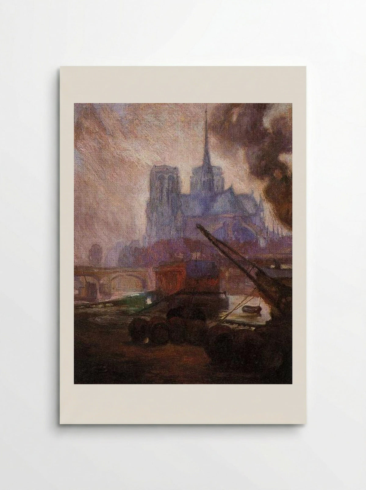 Notre Dame de Paris - Diego Rivera - Poster