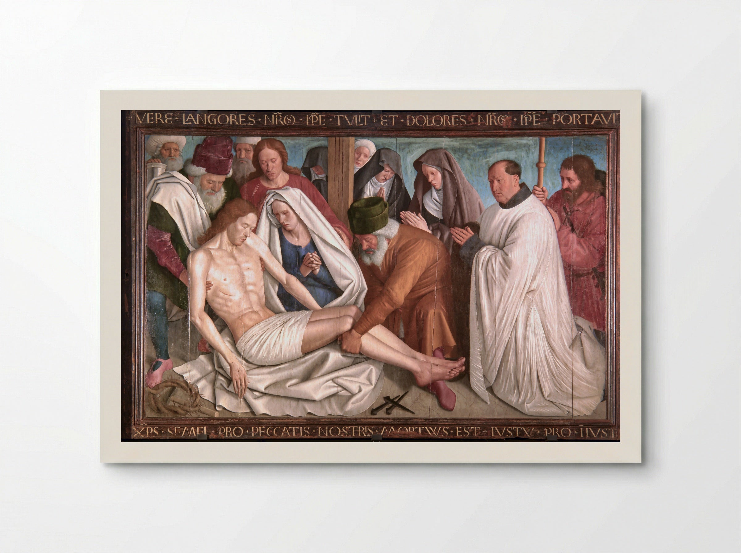 Nouans Pieta - Jean Fouquet - Poster