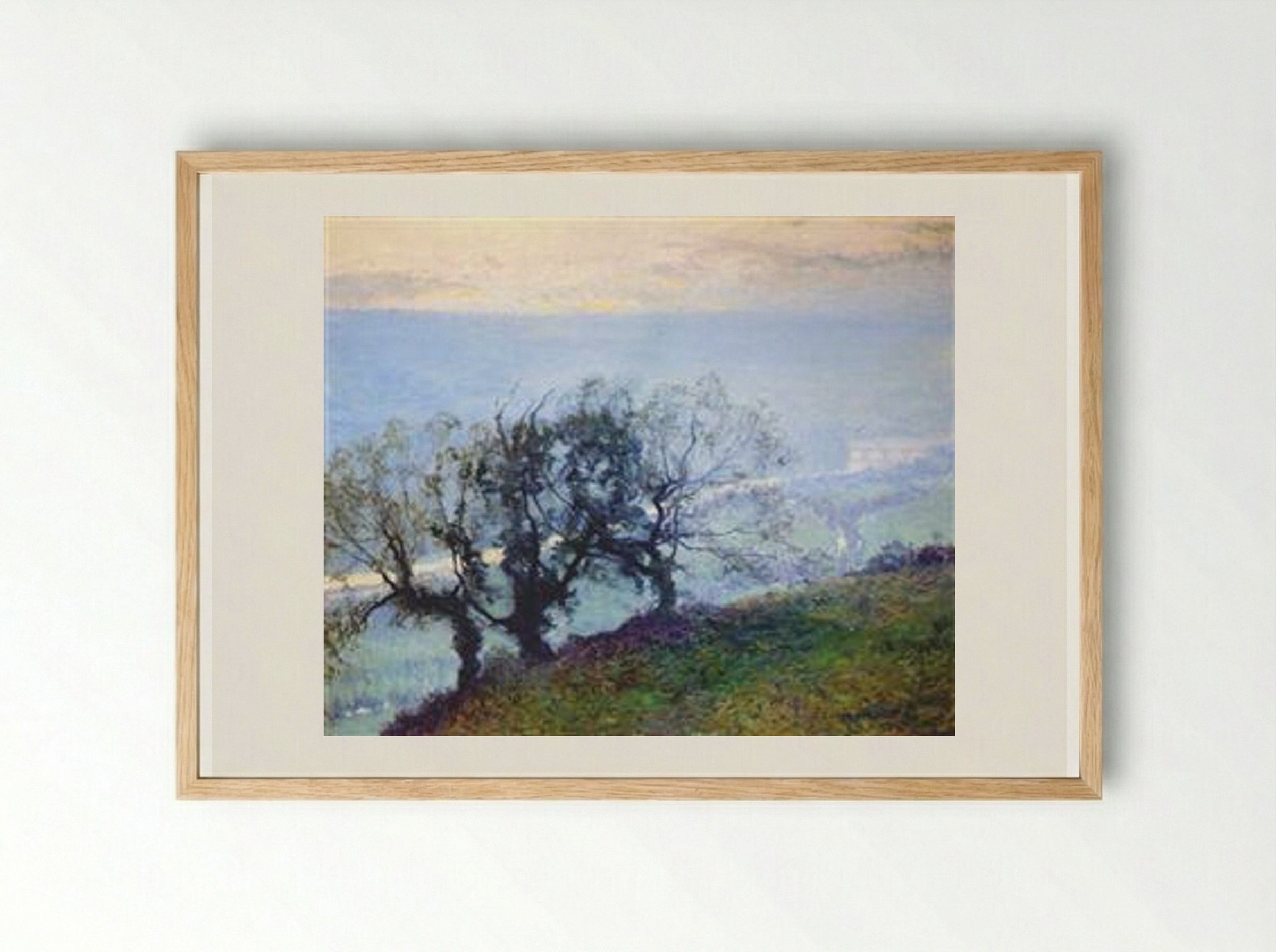November Twilight - Guy Rose - Framed Print Wood