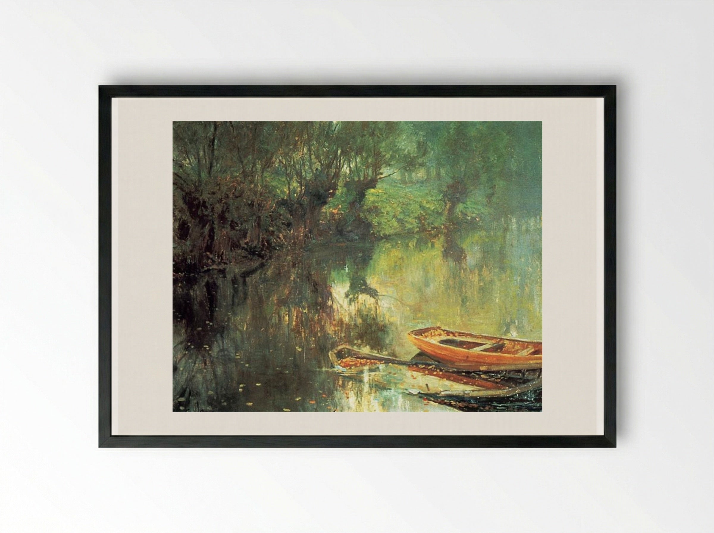 November - Guy Rose - Framed Print Black