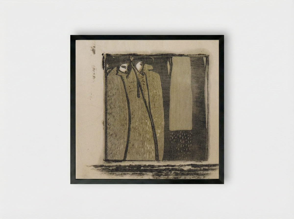 November - Koloman Moser - Framed Print Black