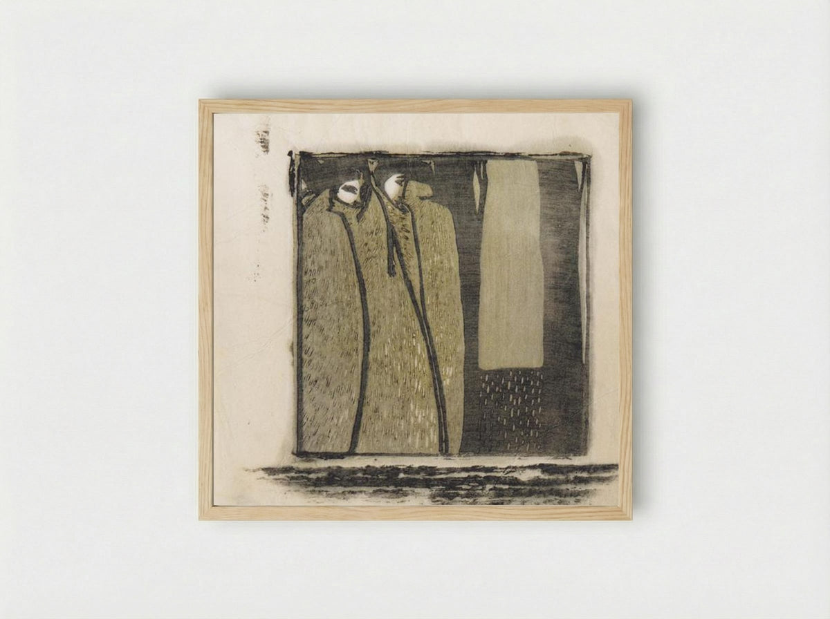 November - Koloman Moser - Framed Print Wood