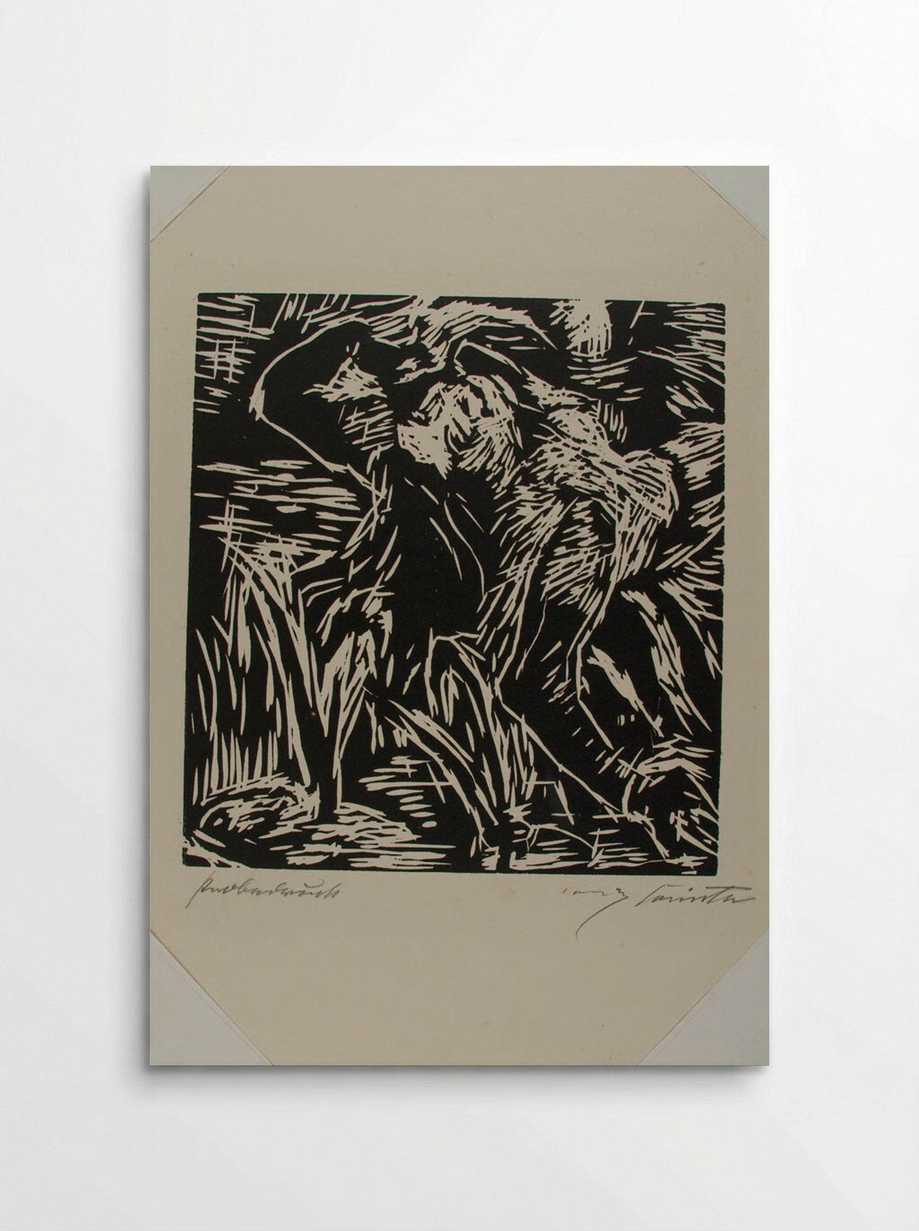 Nude Bending Backwards - Lovis Corinth - Poster