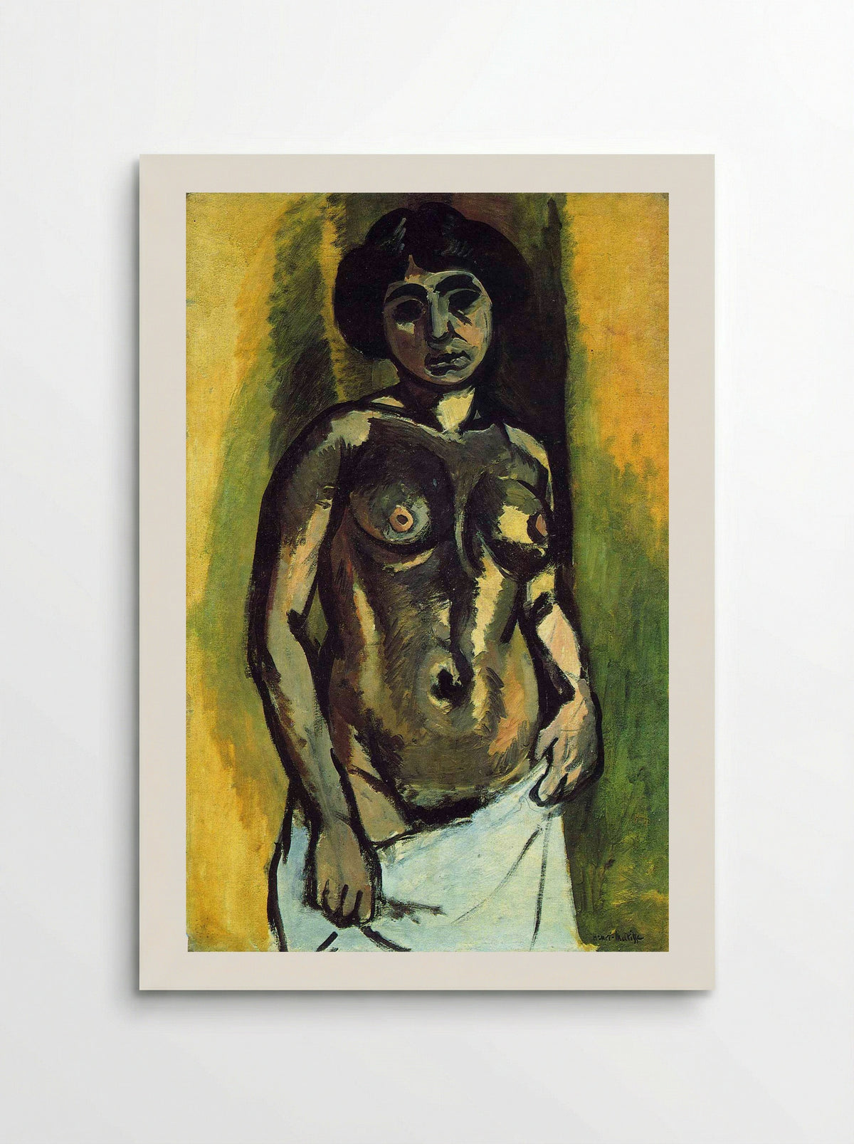 Nude (Black and Gold) - Henri Matisse - Poster