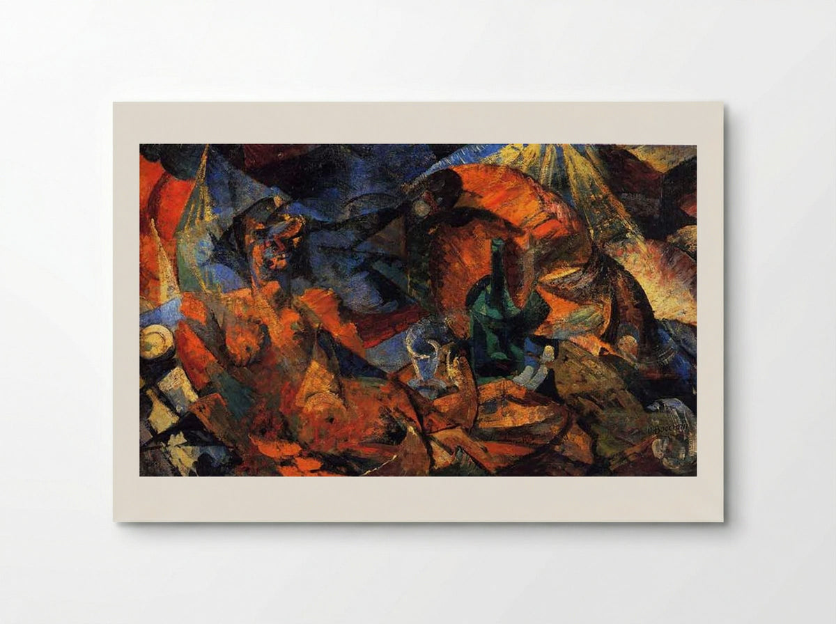 Nude (Complementary Model of Form-Colour) - Umberto Boccioni - Poster