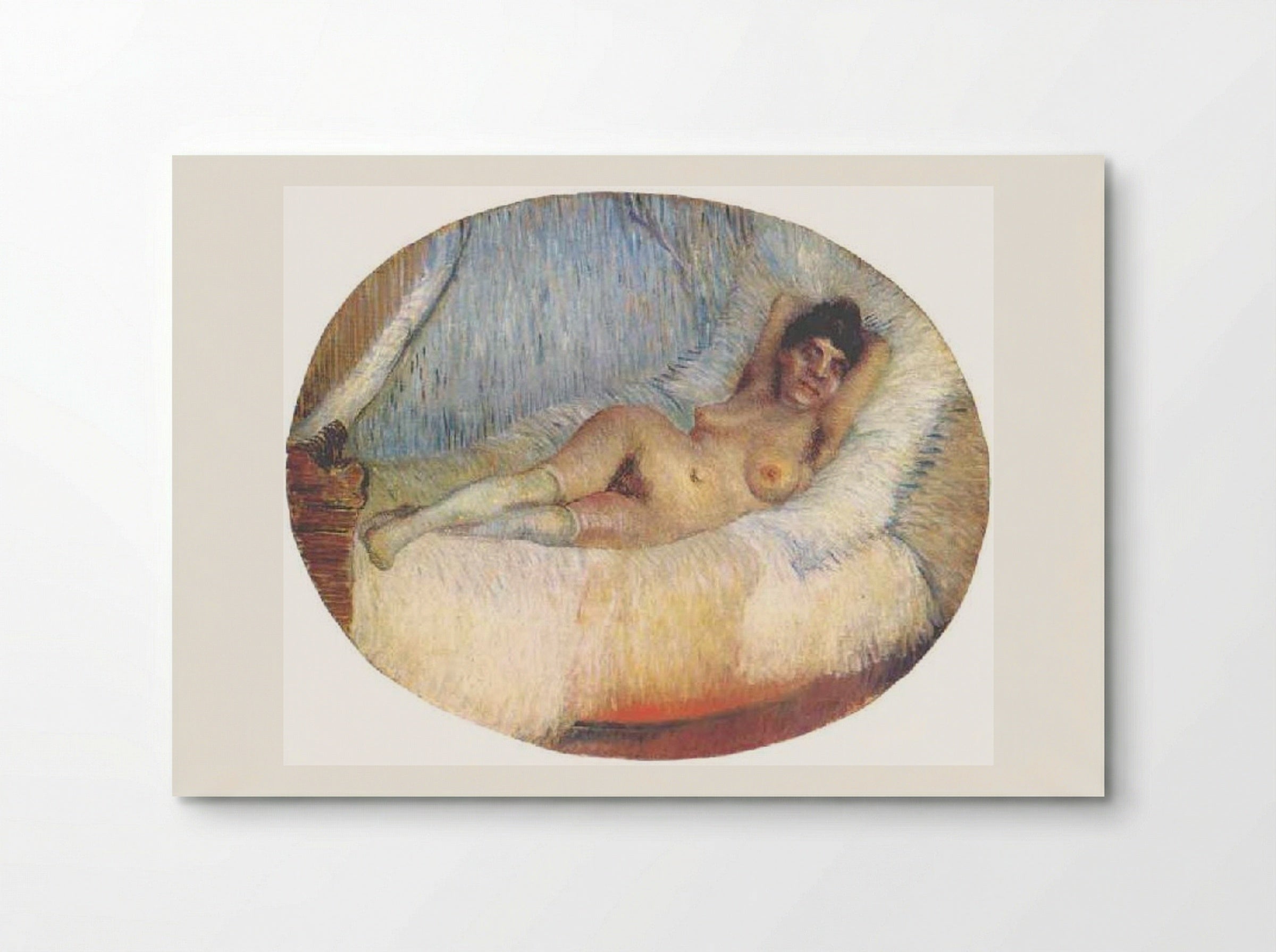 Nude Woman on a Bed - Vincent van Gogh - Poster